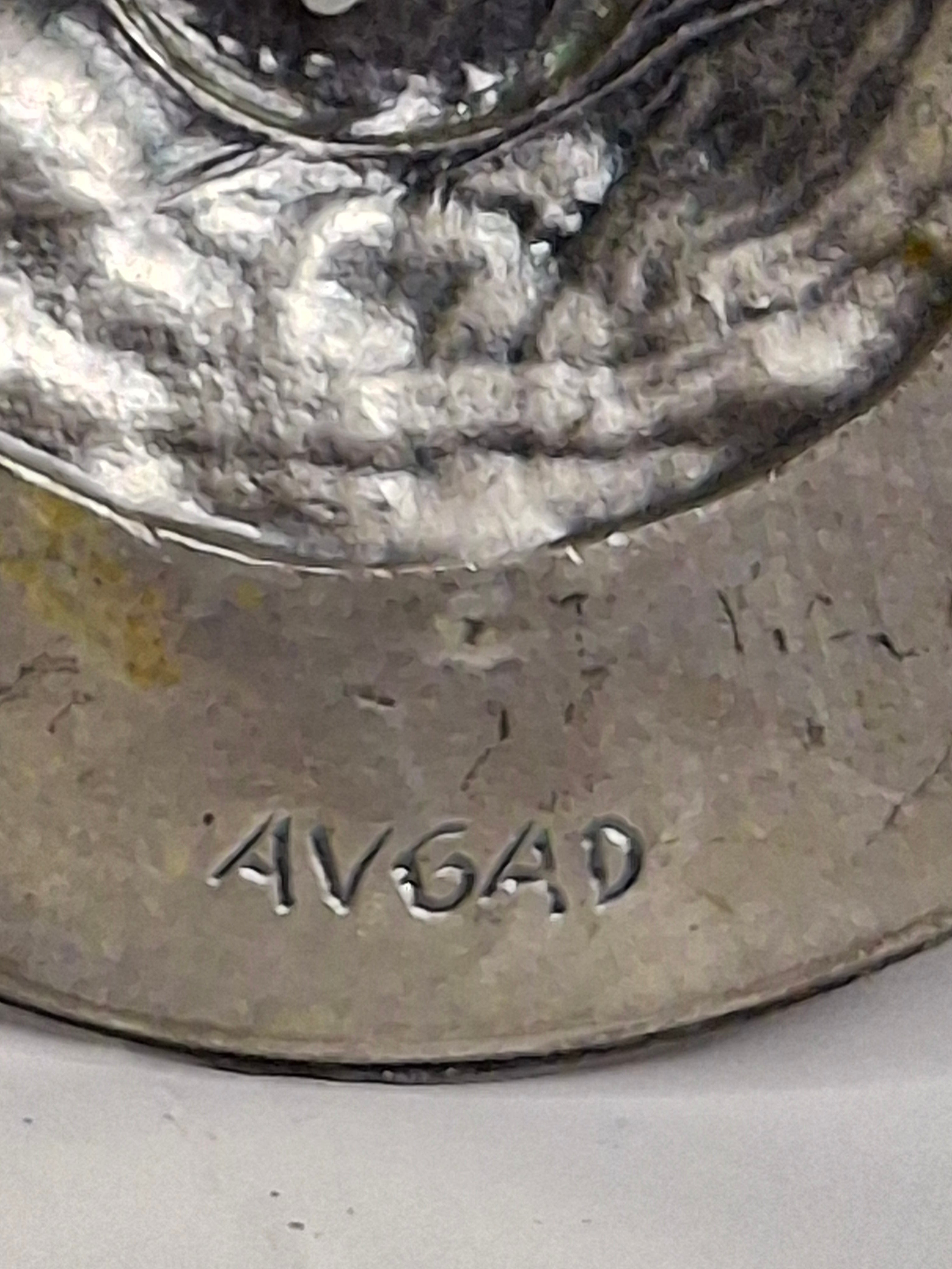 Vintage Avgad Silver-Plated Shabbat Candlesticks Pair with Old City Jerusalem Engraving - Judaica Israel