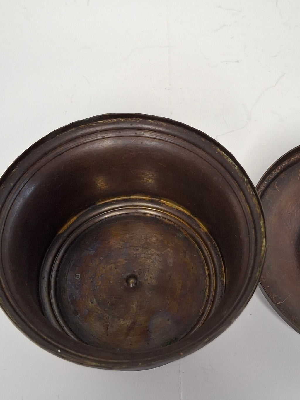 Vintage Medinat Yisrael Trinket Box with Map Lid - Authentic Israeli Souvenir