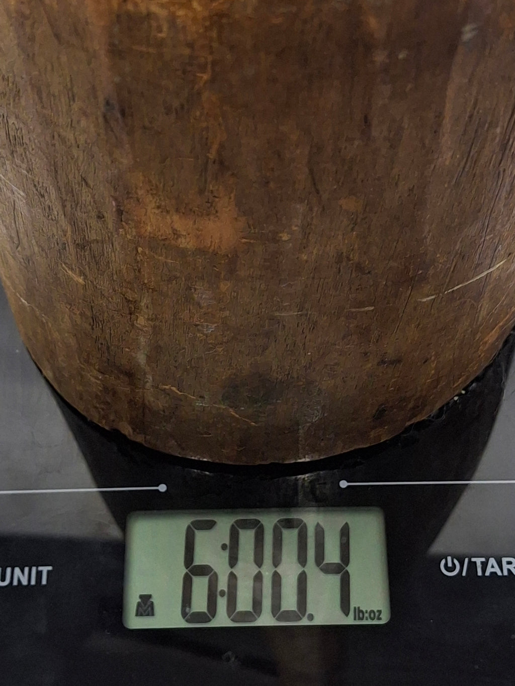 Exceptional and Rare Early American Wrought Iron Standing Rushlight / Splint Holder on Original Turned Wood Base – c.1780-1820 New England