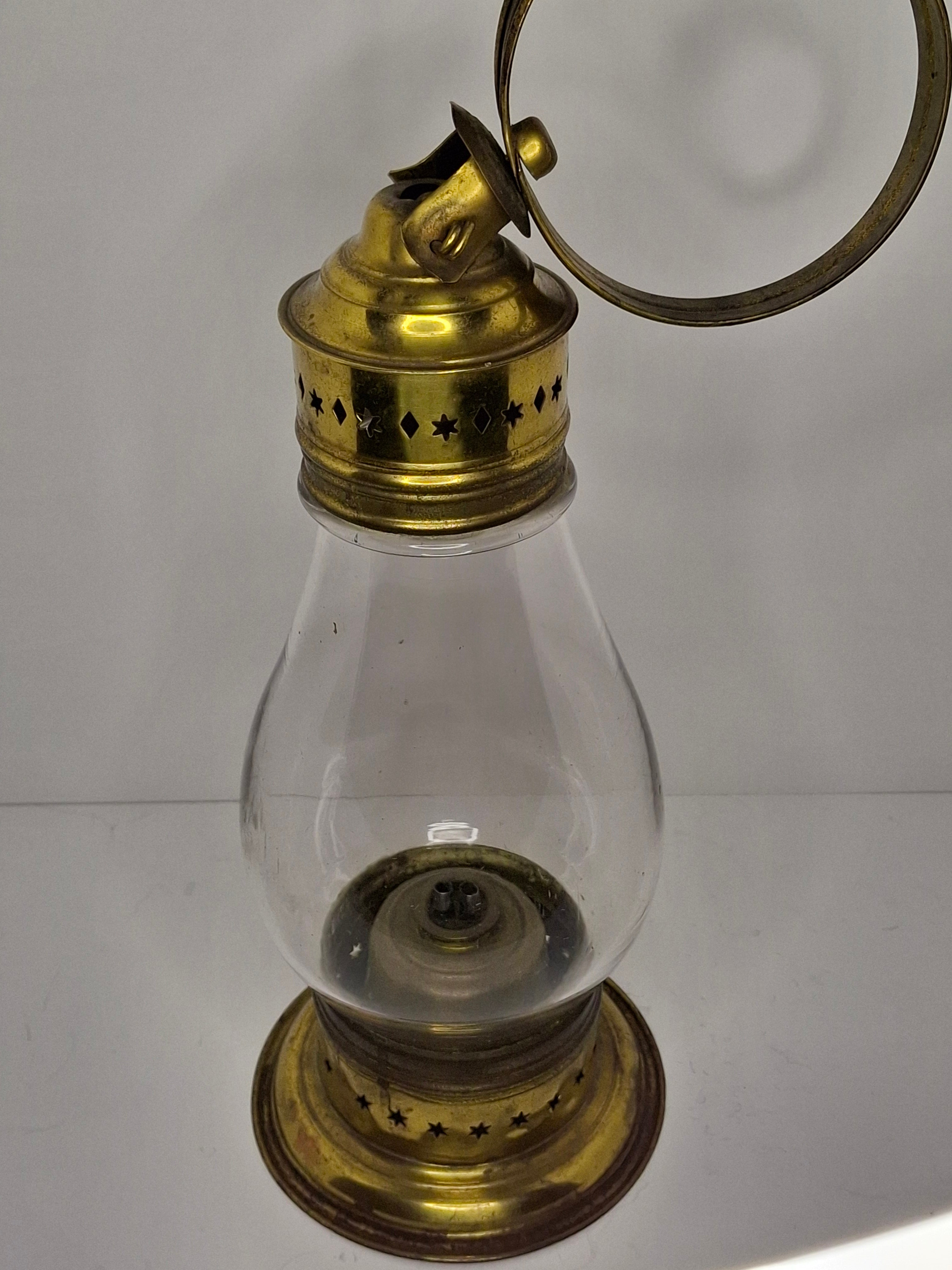 Early 19th Century Whale Oil Train Conductor Lantern