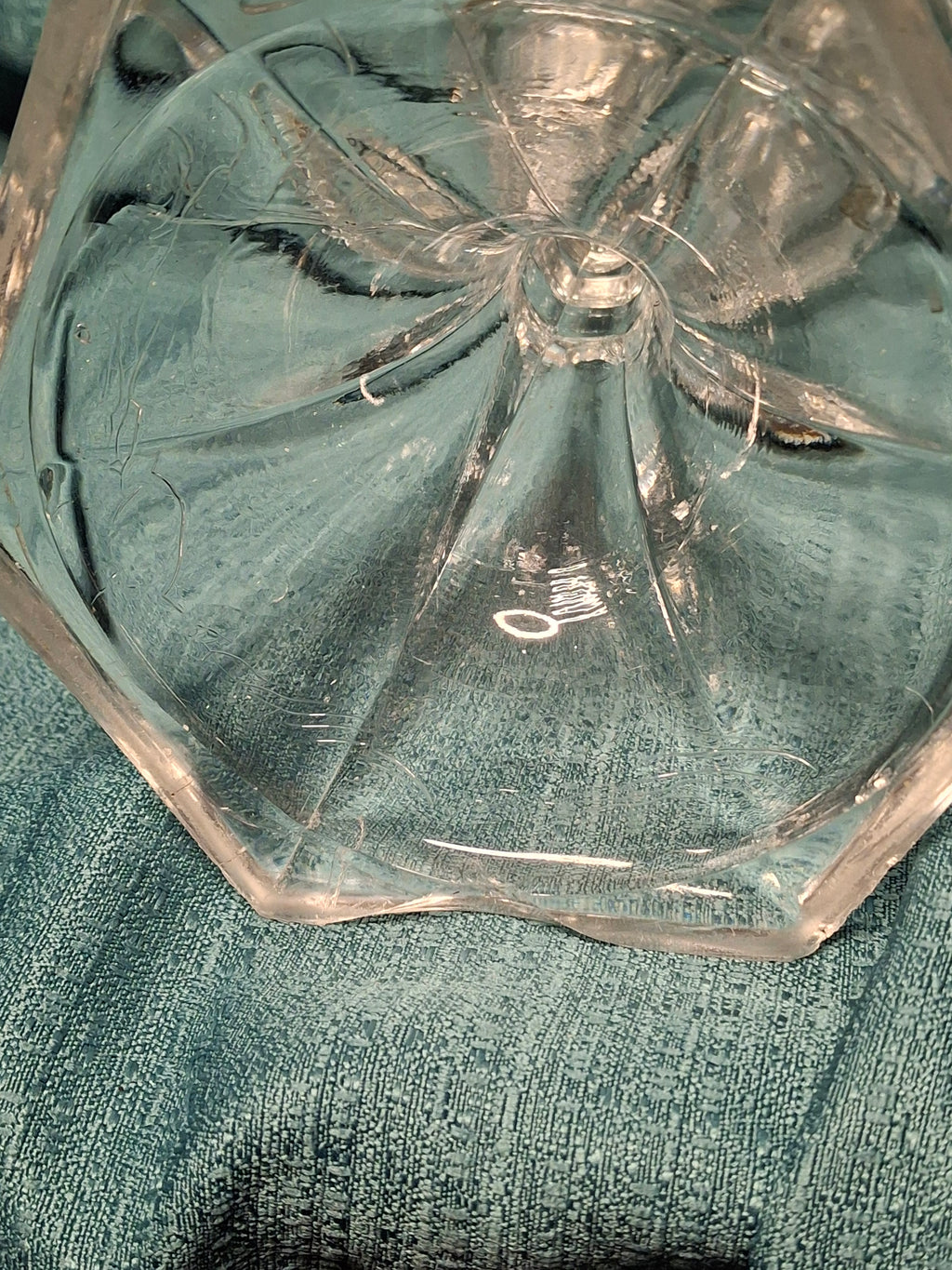 Antique 1840s Tall Sandwich Glass Double Whale Oil Burner Lamp - Clear Blown Font, Brass Fittings, Minor Base Chip - American Primitive Lighting