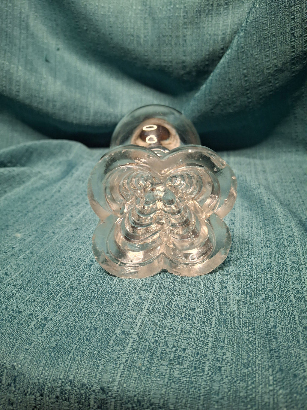 Antique Double Whale Oil Lamp with Stepped Glass Base, Circa 1840s – Original Burner, Early American Lighting