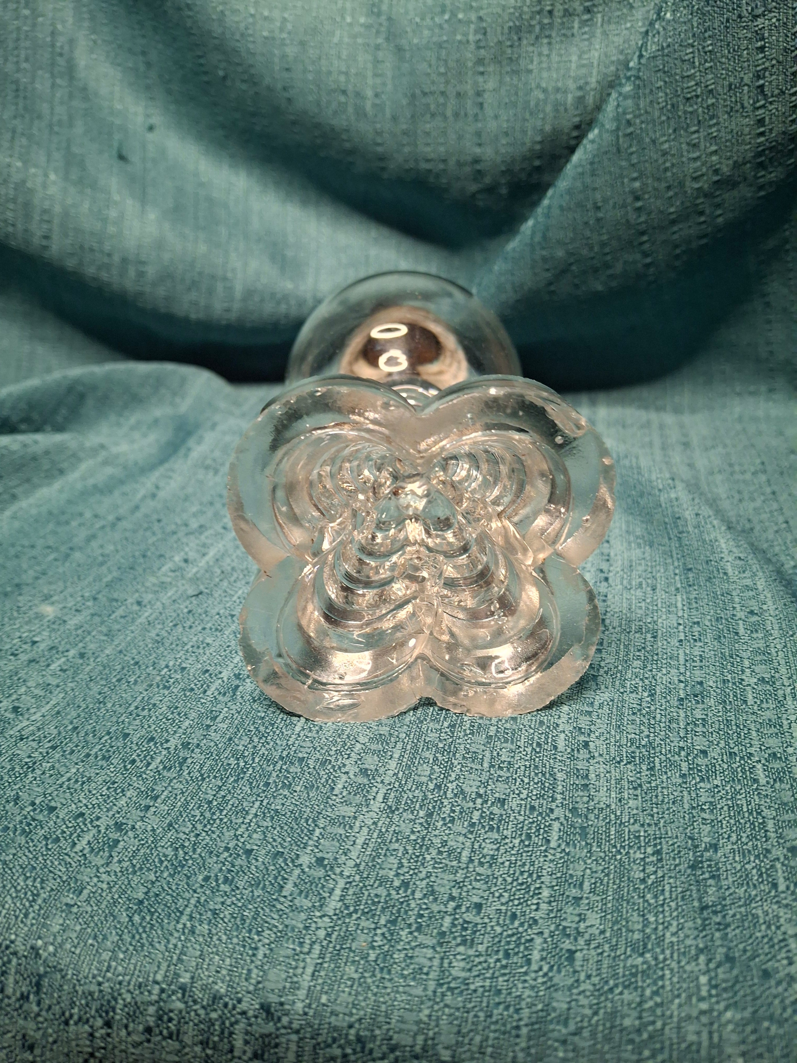 Antique Double Whale Oil Lamp with Stepped Glass Base, Circa 1840s – Original Burner, Early American Lighting