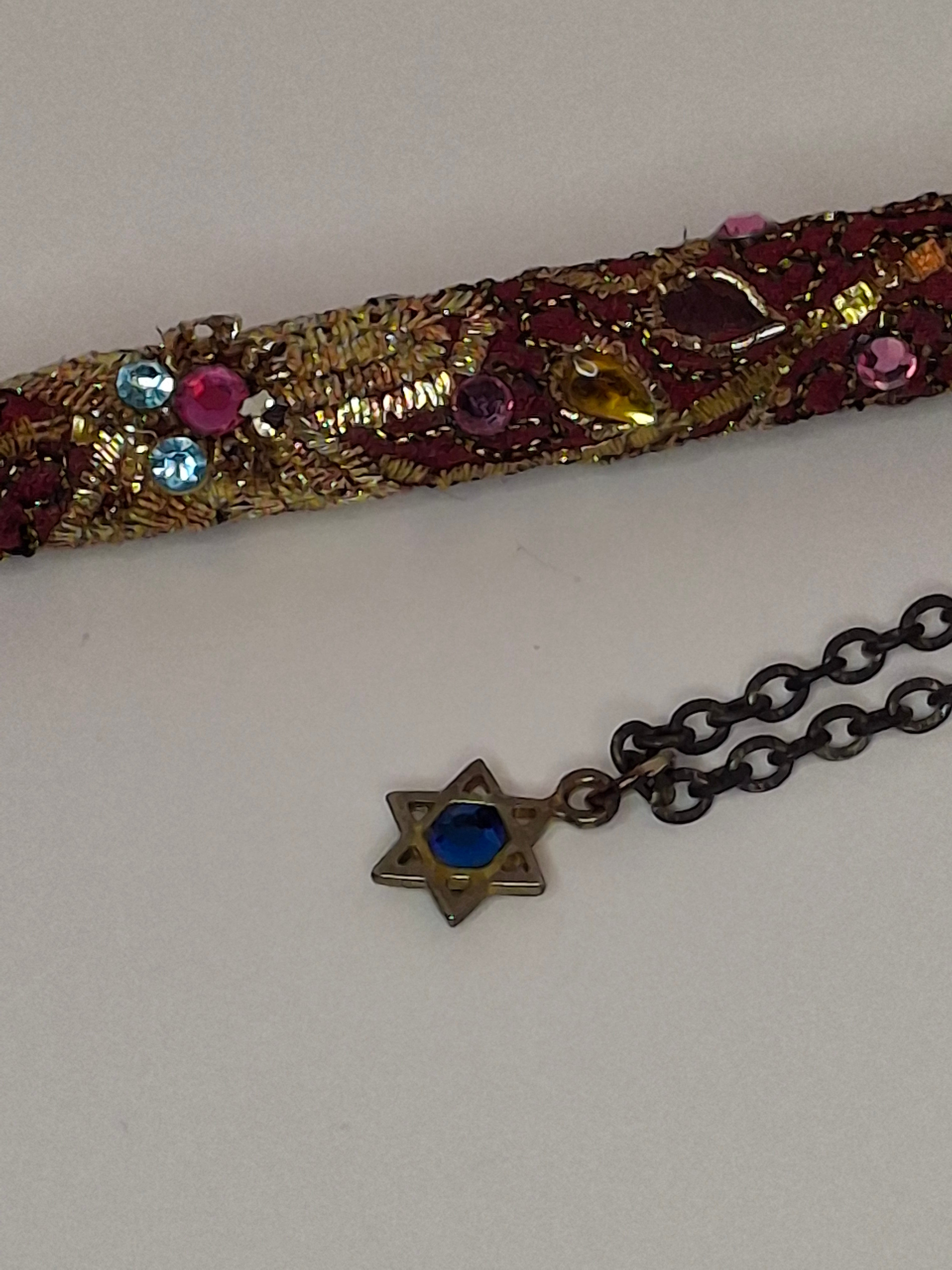 Lot of 2 Vintage-Style Beaded Mid-20th century Torah Yad Pointers Judaica