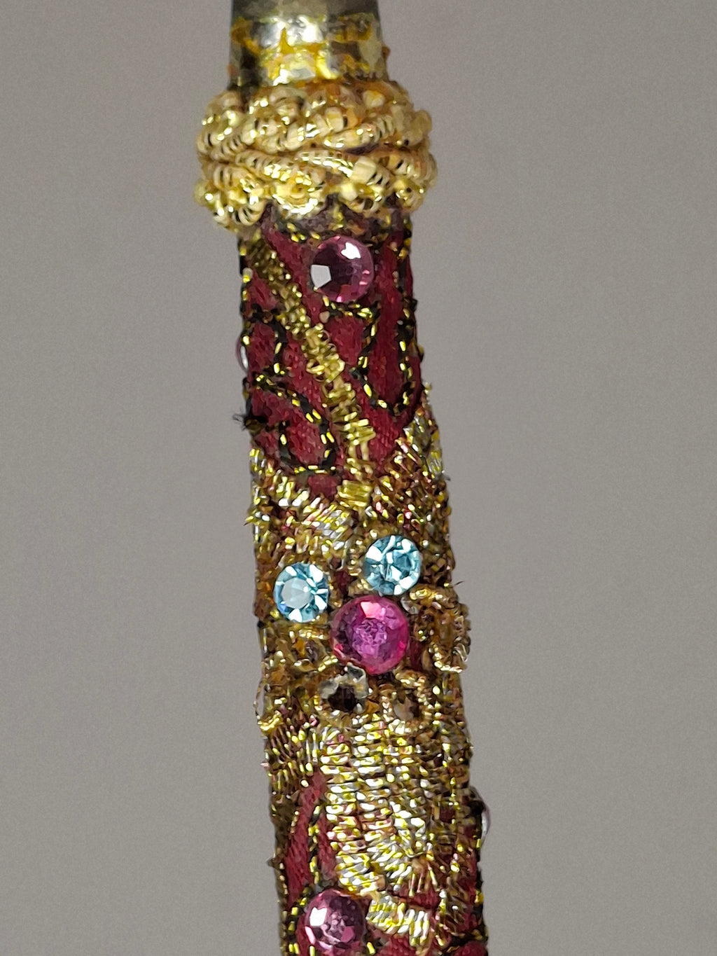 Lot of 2 Vintage-Style Beaded Mid-20th century Torah Yad Pointers Judaica