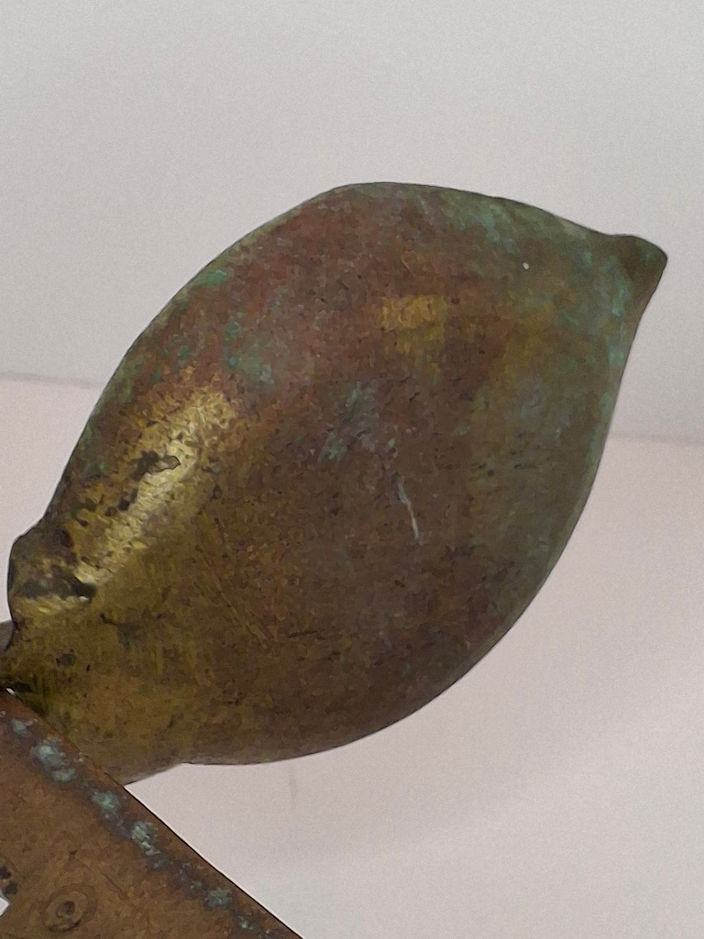 Rare 18th C Bronze Trammel-Mounted Double Fat Lamp w/ 5-Wick Bowl & Adjustable Pan - Primitive Lighting