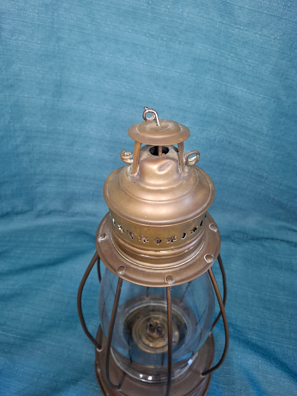 Antique 19th C. Double Whale Oil Lantern Circa 1840s