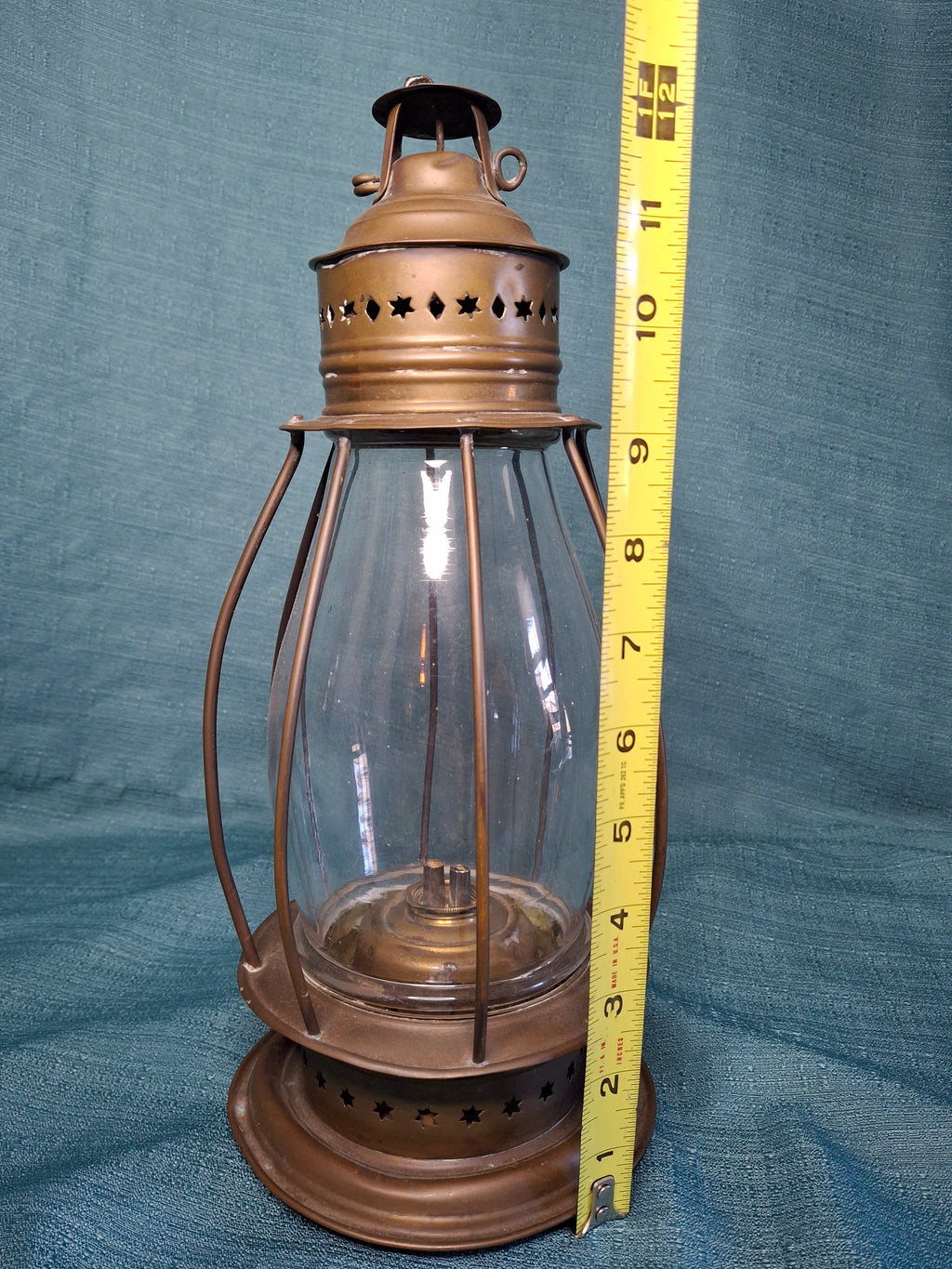 Antique 19th C. Double Whale Oil Lantern Circa 1840s