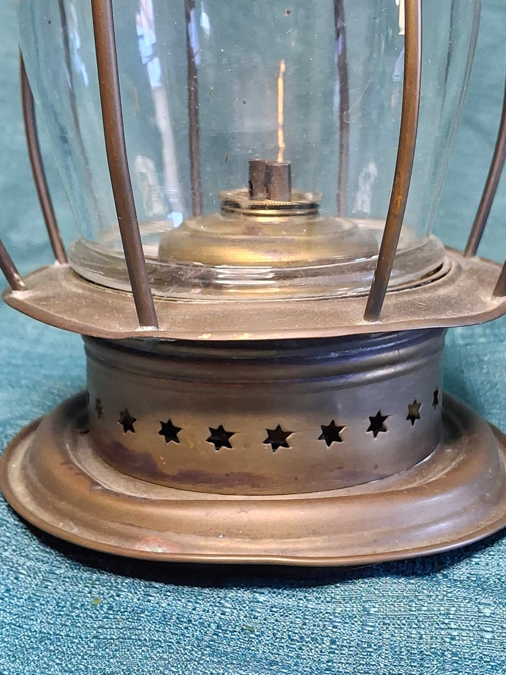 Antique 19th C. Double Whale Oil Lantern Circa 1840s