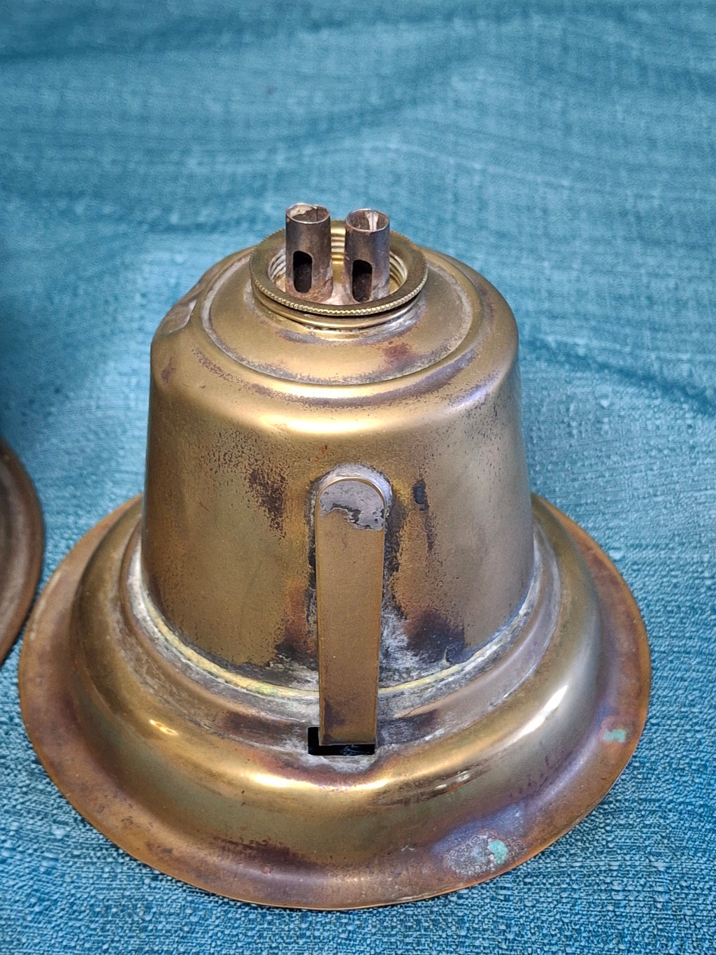 Antique 19th C. Double Whale Oil Lantern Circa 1840s