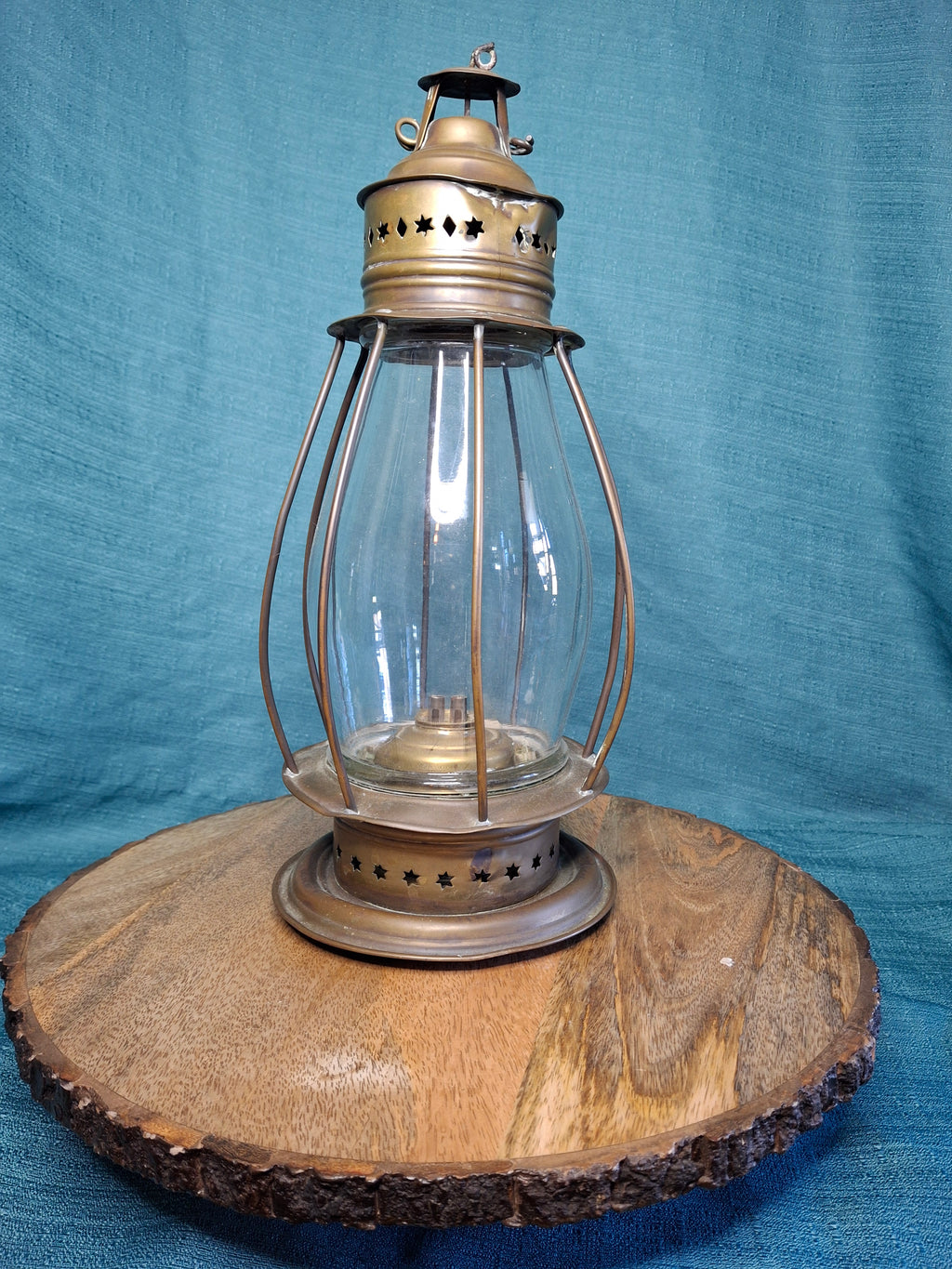 Antique 19th C. Double Whale Oil Lantern Circa 1840s