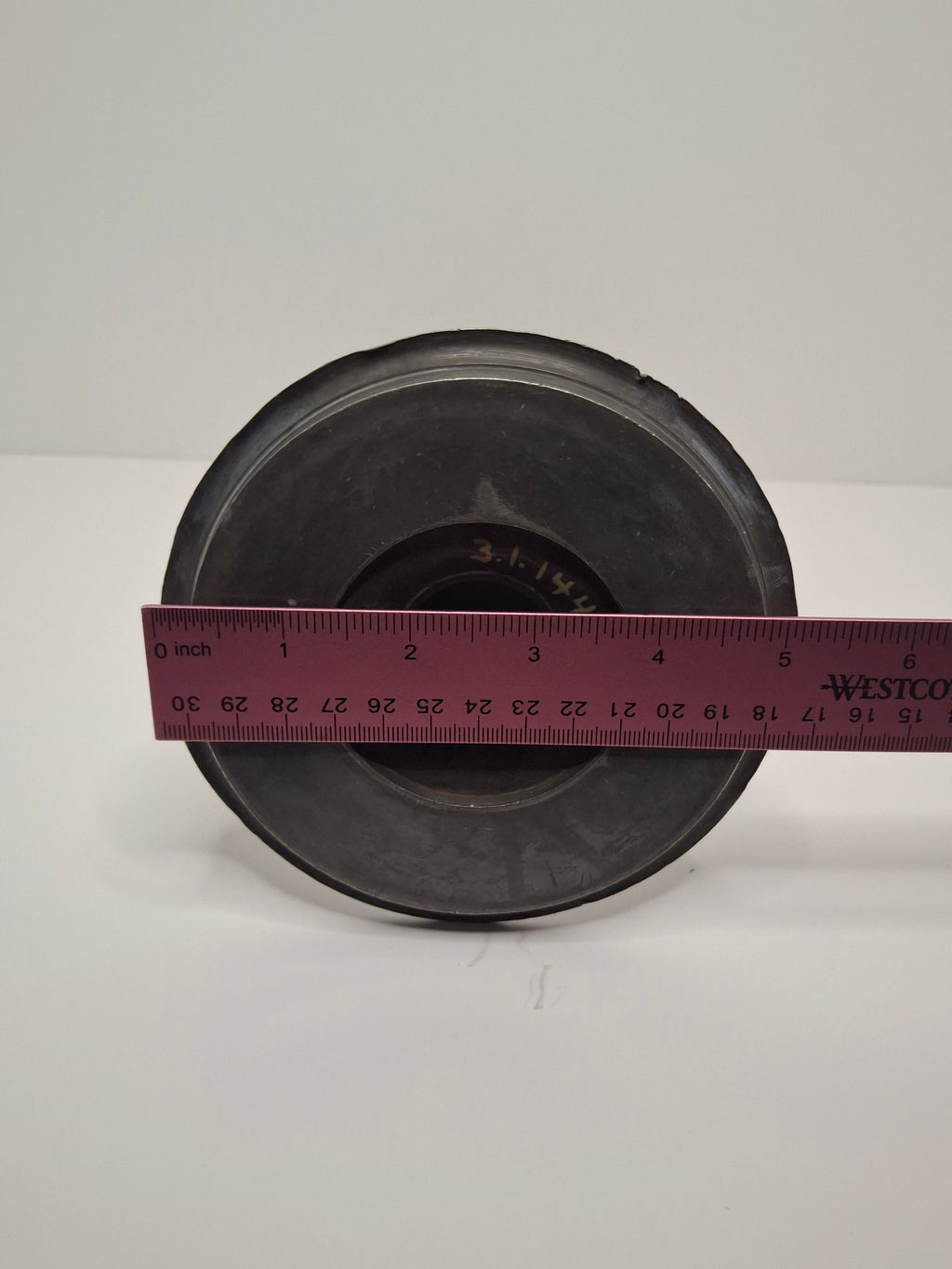 Lot of 2 - Antique 19th Century Pewter Whale Oil Fat Lamps with Figurine, Wick Pick - European