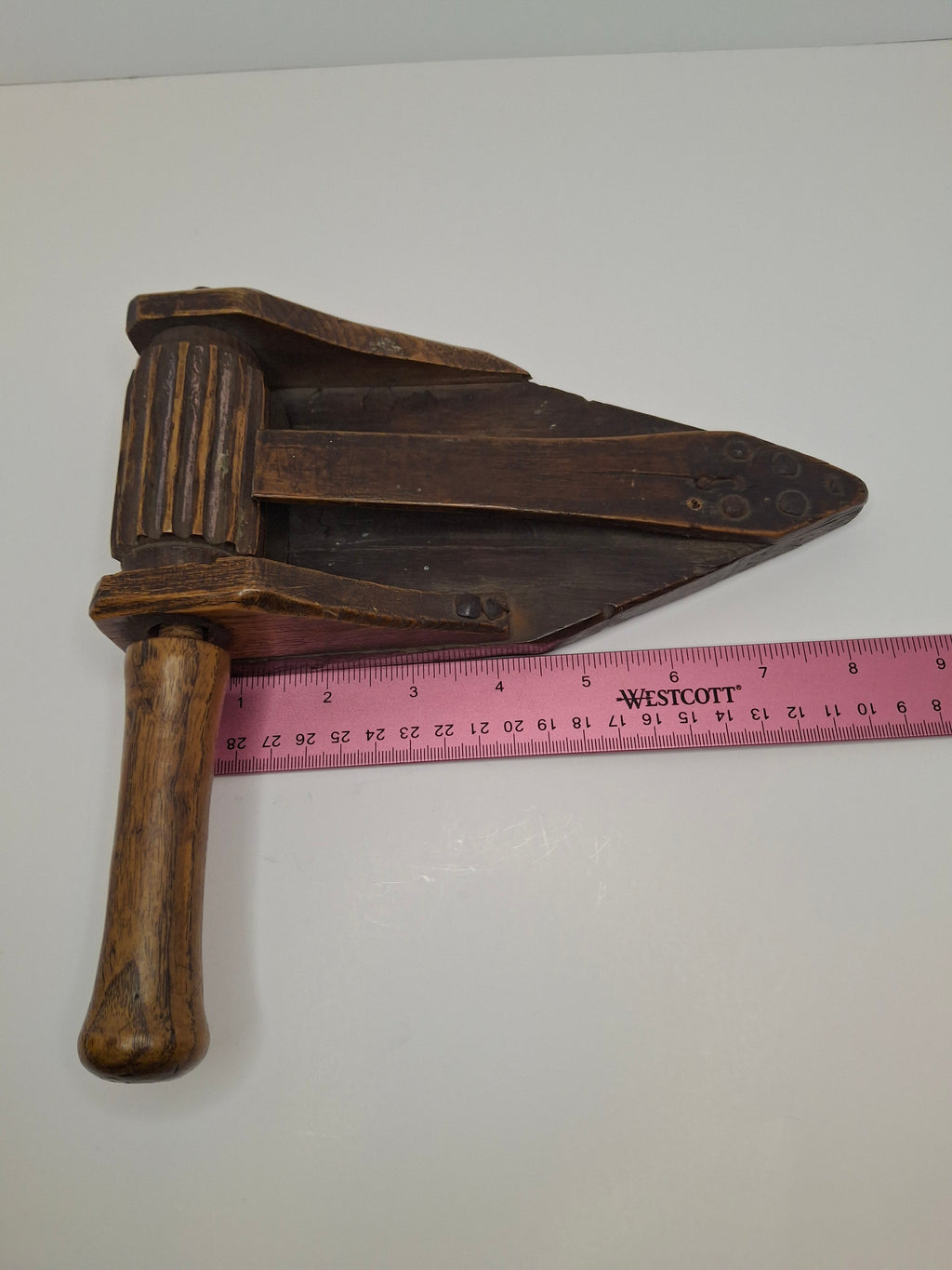 Museum Quality Extremely Rare 18th-Century Eastern European All-Wood Purim Grogger – Hand-Carved Ratchet Noisemaker, Galicia/Poland, ca. 1750-1820