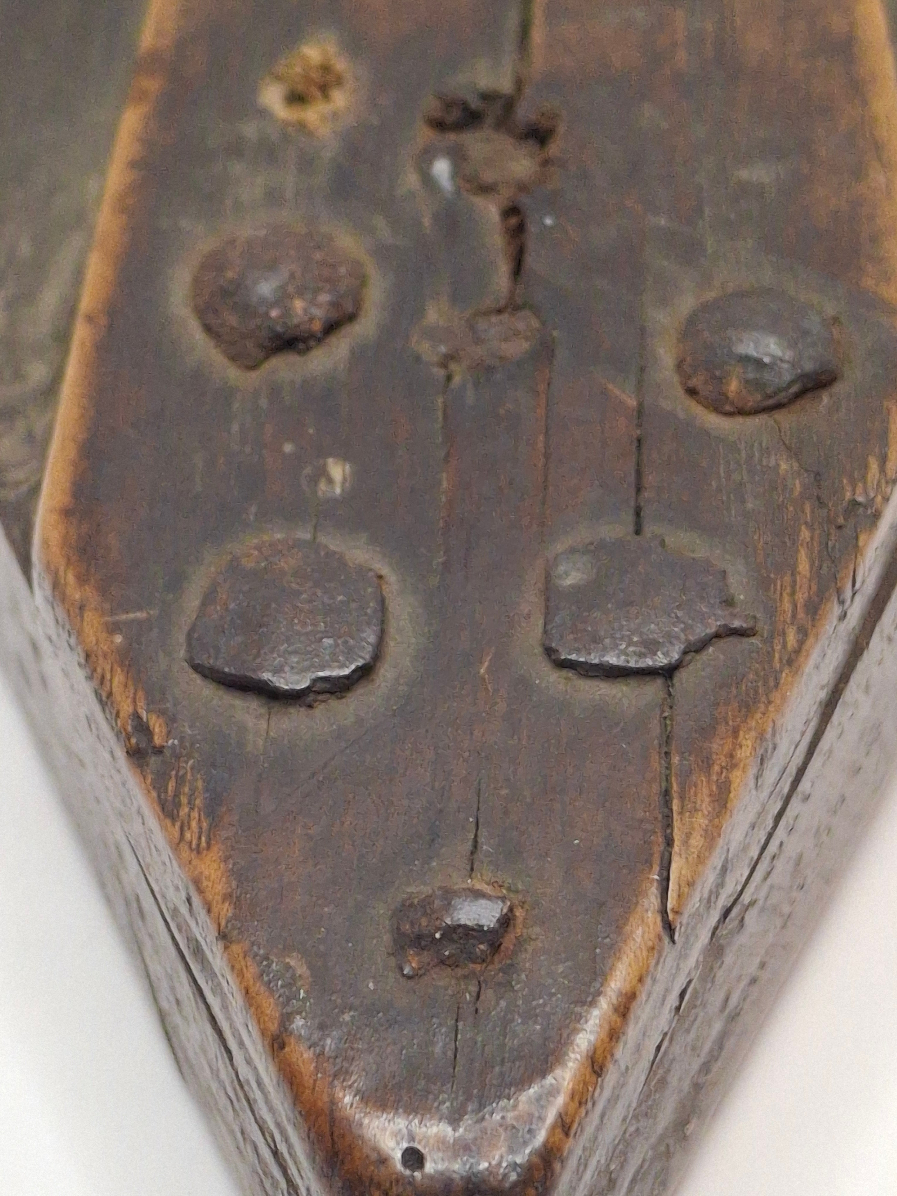 Museum Quality Extremely Rare 18th-Century Eastern European All-Wood Purim Grogger – Hand-Carved Ratchet Noisemaker, Galicia/Poland, ca. 1750-1820