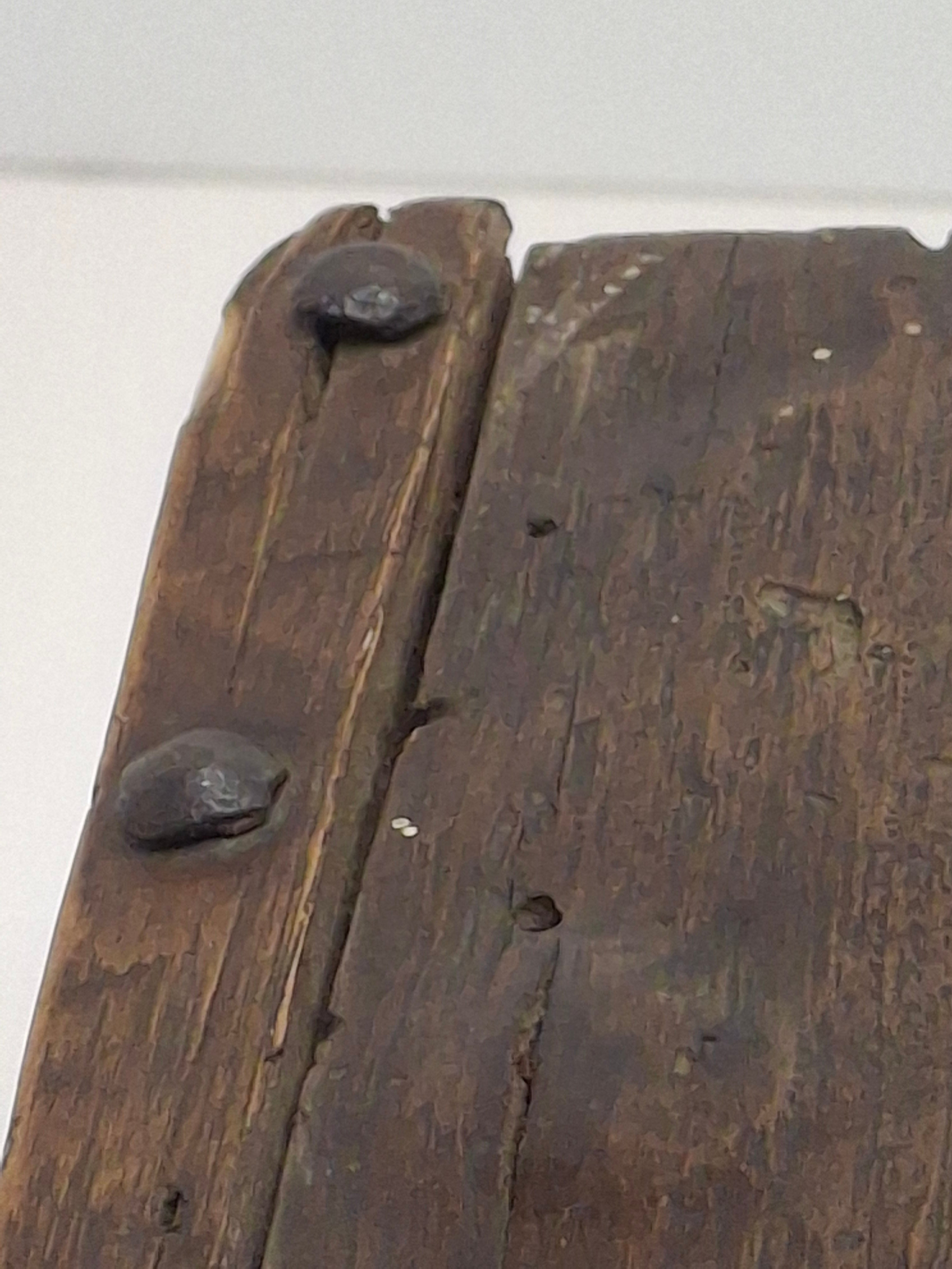 Museum Quality Extremely Rare 18th-Century Eastern European All-Wood Purim Grogger – Hand-Carved Ratchet Noisemaker, Galicia/Poland, ca. 1750-1820