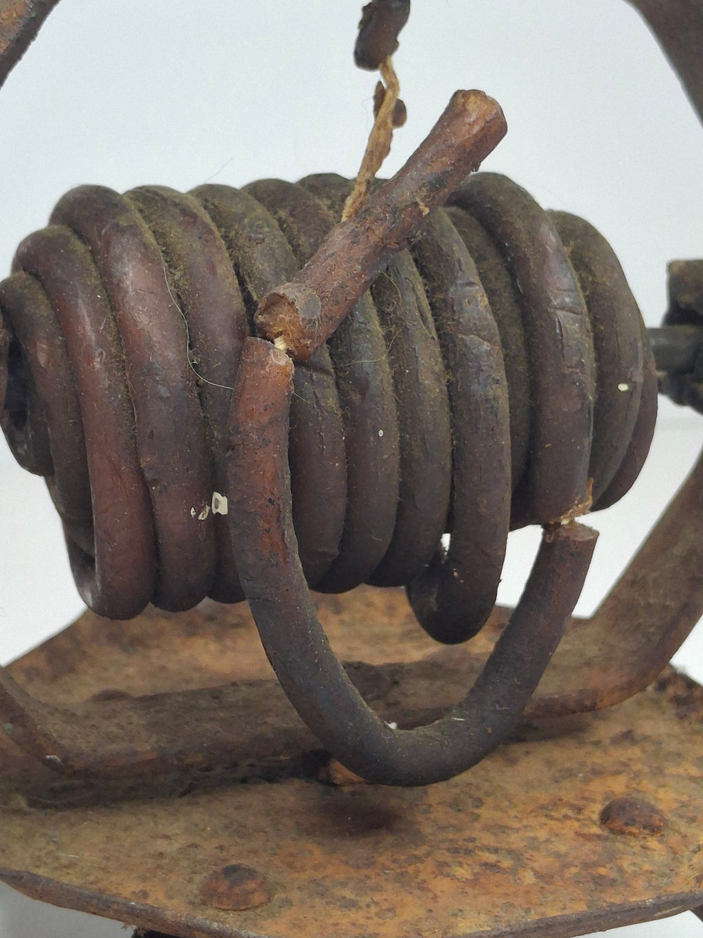 Antique 18th/19th Century English Rare Iron Wax Jack Taper Holder Sealing Wax Georgian Victorian