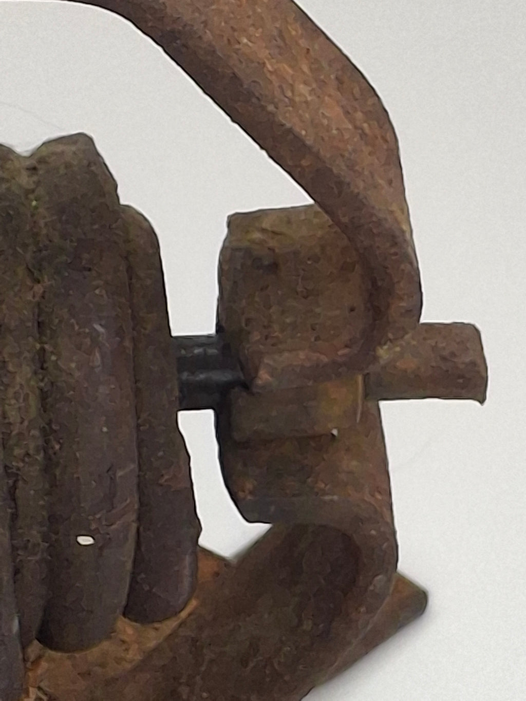 Antique 18th/19th Century English Rare Iron Wax Jack Taper Holder Sealing Wax Georgian Victorian