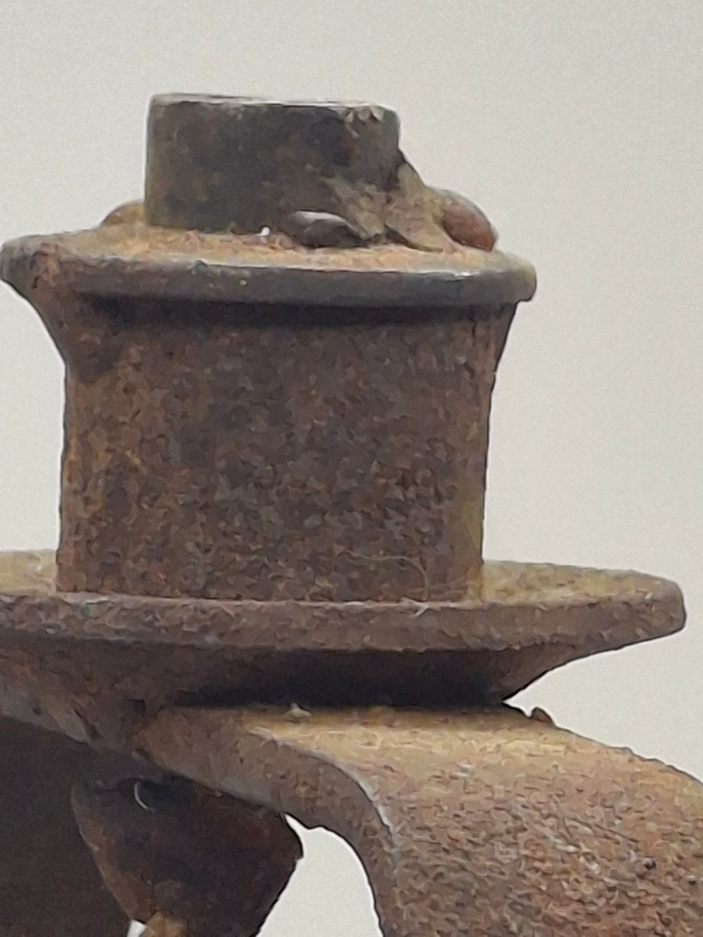 Antique 18th/19th Century English Rare Iron Wax Jack Taper Holder Sealing Wax Georgian Victorian