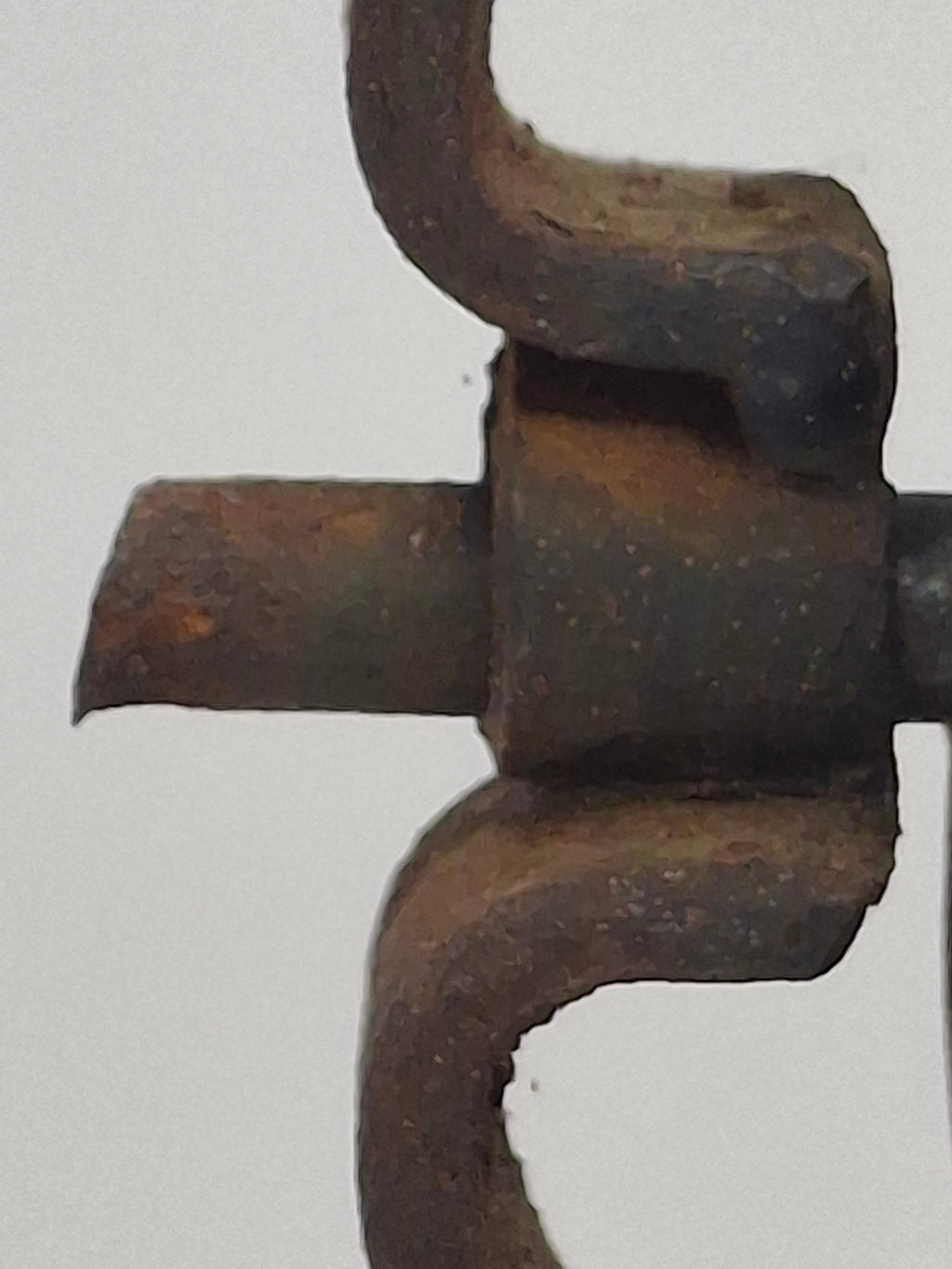 Antique 18th/19th Century English Rare Iron Wax Jack Taper Holder Sealing Wax Georgian Victorian