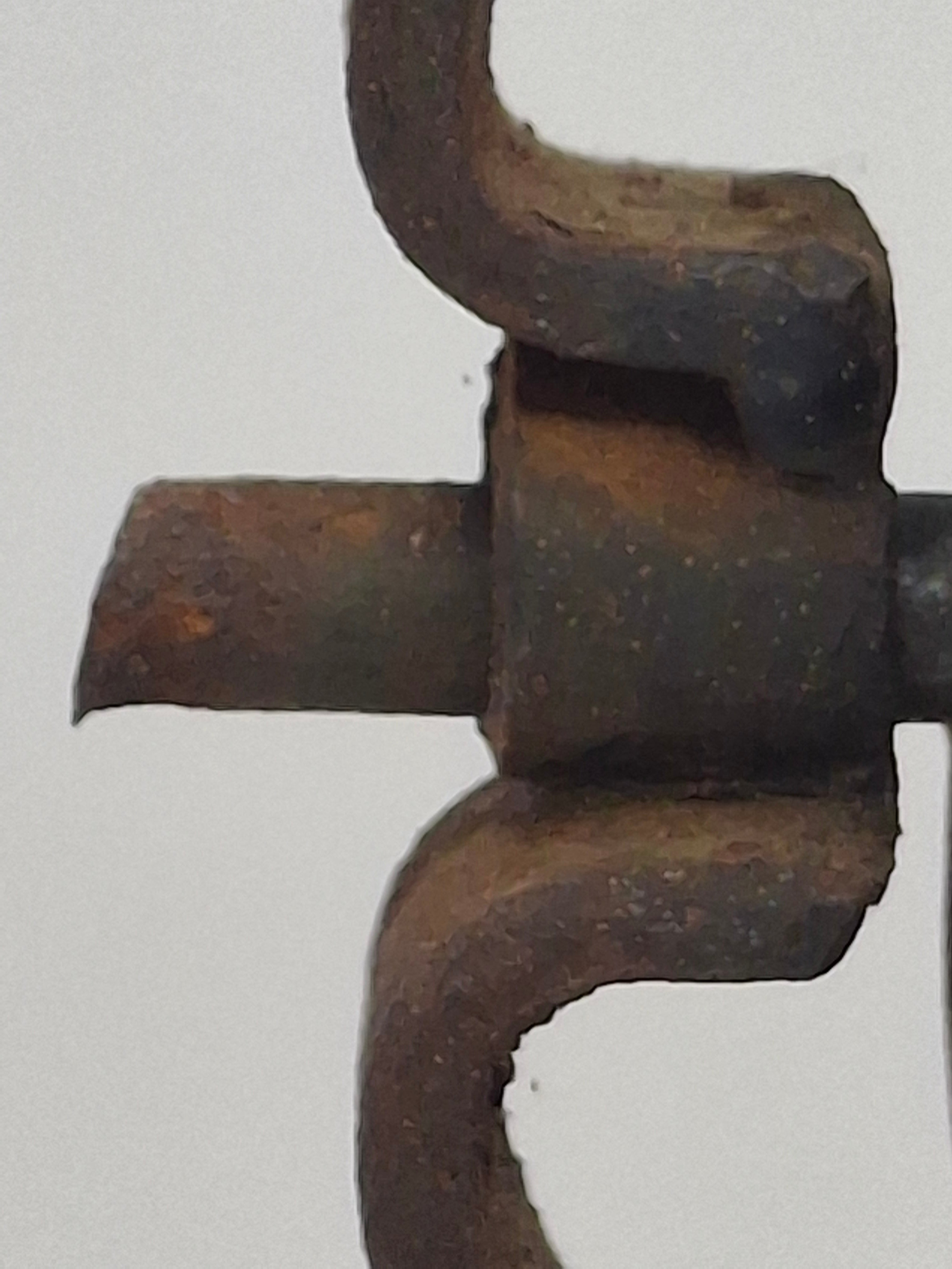 Antique 18th/19th Century English Rare Iron Wax Jack Taper Holder Sealing Wax Georgian Victorian