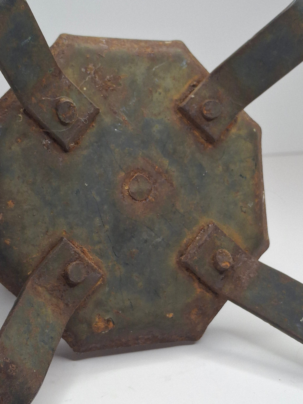 Antique 18th/19th Century English Rare Iron Wax Jack Taper Holder Sealing Wax Georgian Victorian