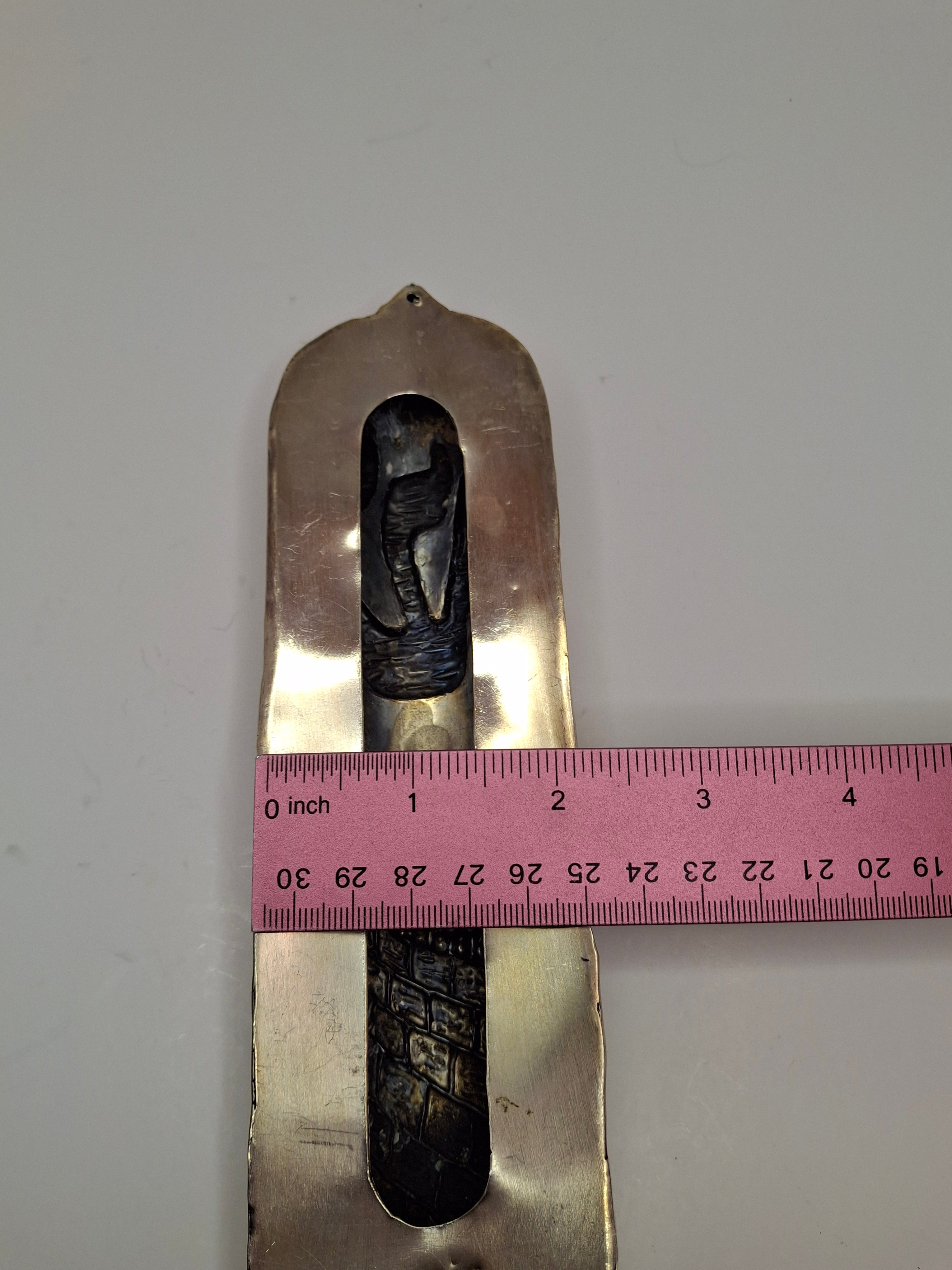 Extra Large .999 Fine Silver Mezuzah Case - 2.6 oz Pure Silver Judaica, Western Wall, Kotel Signed