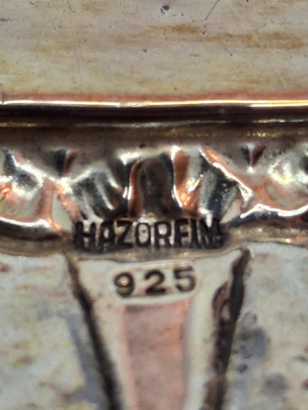 Vintage Hazorfim .925 Sterling Silver Torah Shield Breastplate with Lions & Crown - 14.1 oz