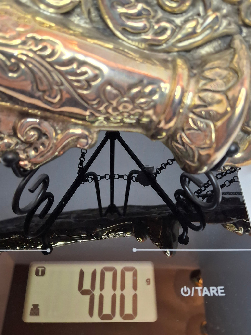 Vintage Hazorfim .925 Sterling Silver Torah Shield Breastplate with Lions & Crown - 14.1 oz