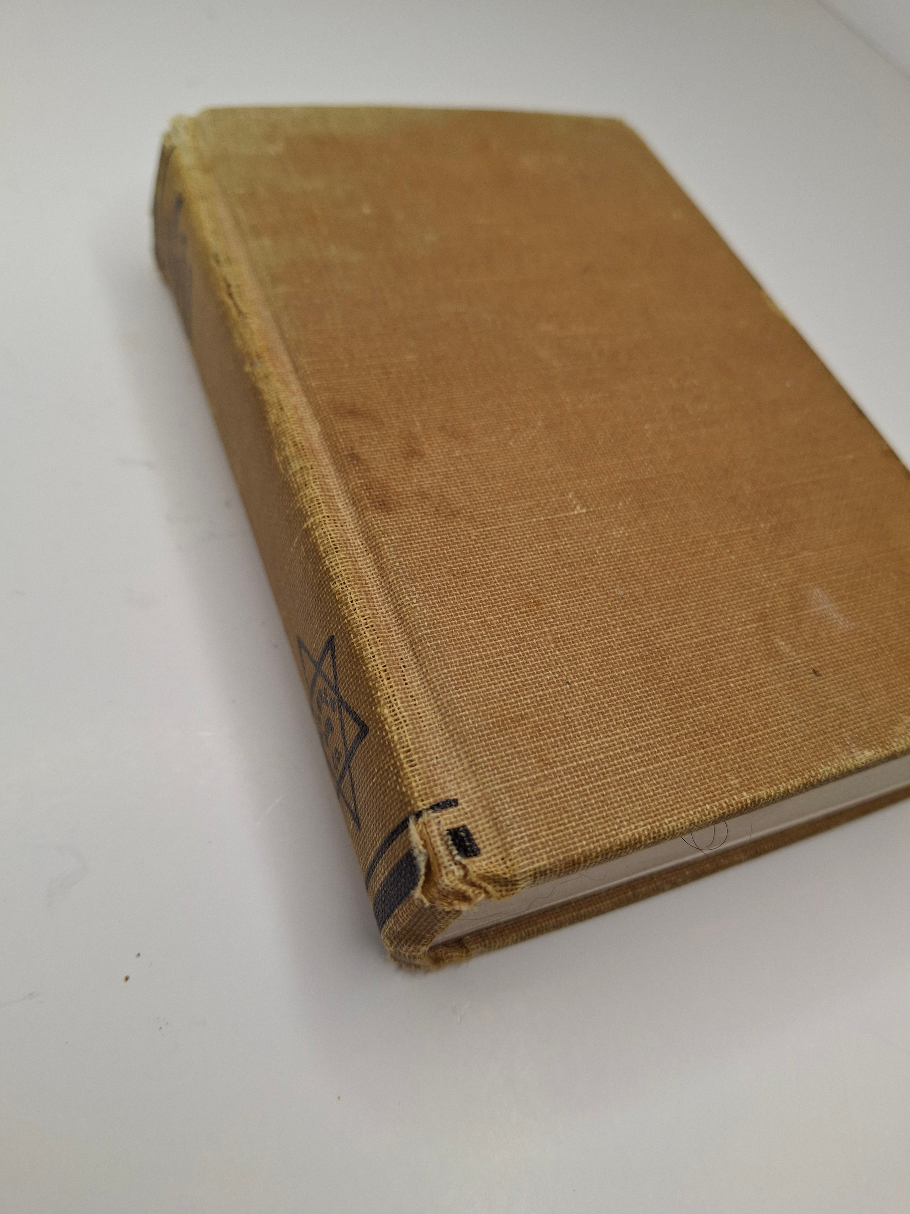 Vintage 1920s-1930s Siddur Sefat Emet Hebrew-English Prayer Book - Hebrew Publishing Co. New York - Compact Ashkenazic Rite, Good Condition