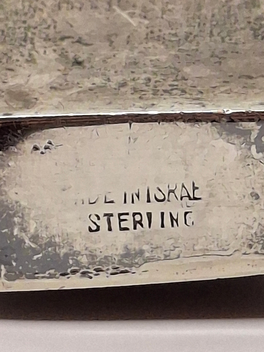 Vintage Israeli Sterling Silver Challah Knife - 12.5" with Hebrew 'To Honor Holy Sabbath' Inscription - Made in Israel 925, Bezalel-Style Judaica