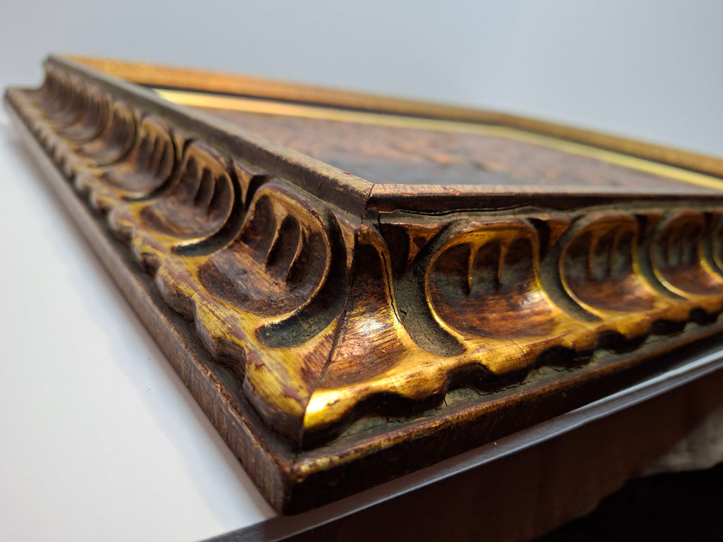 Vintage Mid-Century Hammered Copper Western Wall (Kotel HaMa'aravi) Plaque Jerusalem Judaica, Framed Wall Art, 1950s Israel