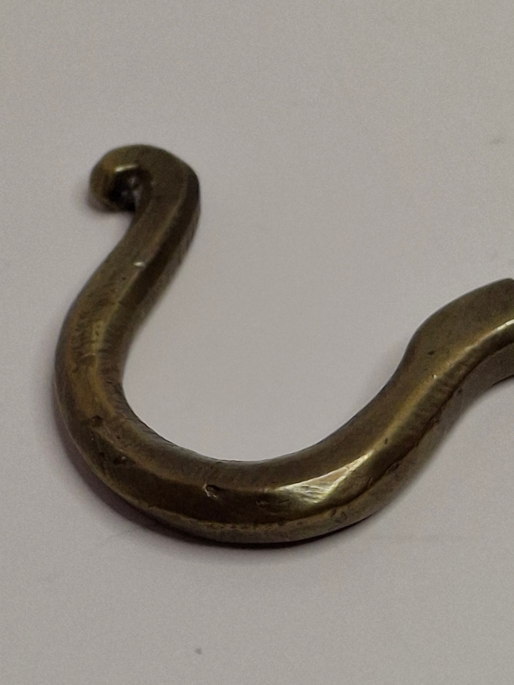 Antique 19th Century Miniature Brass Judaica Judenstern Sabbath Hanging Oil Lamp with Drip Pan