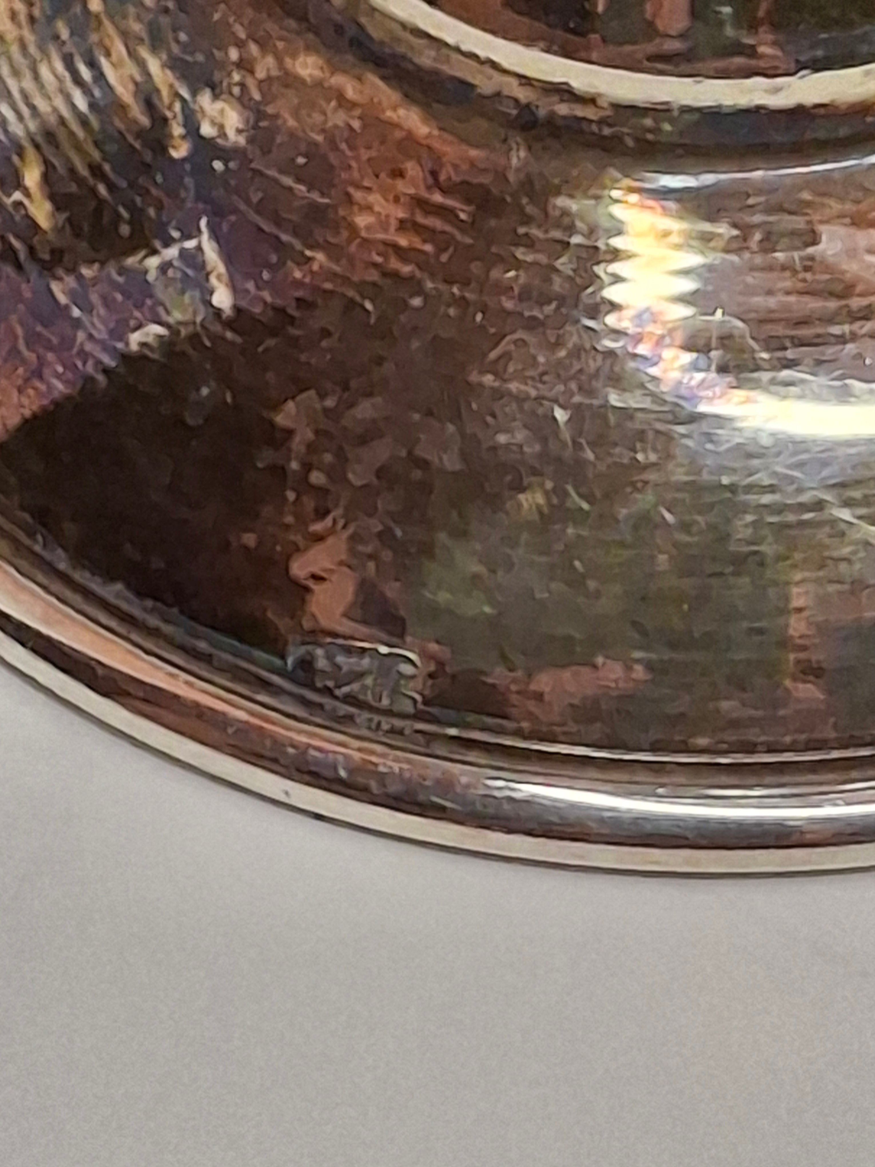 Set of 6 Vintage Mini Sterling Silver Kiddush Cups with Hebrew "L'Chaim" Inscription - 925 Marked, Total 75g