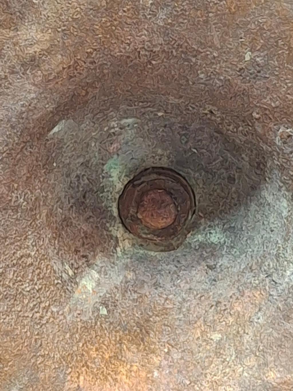 Rare Antique 19th C. Polish Bronze Sabbath Candelabrum w/ Star of David & Detachable Arms – 19" Heavy Judaica Menorah