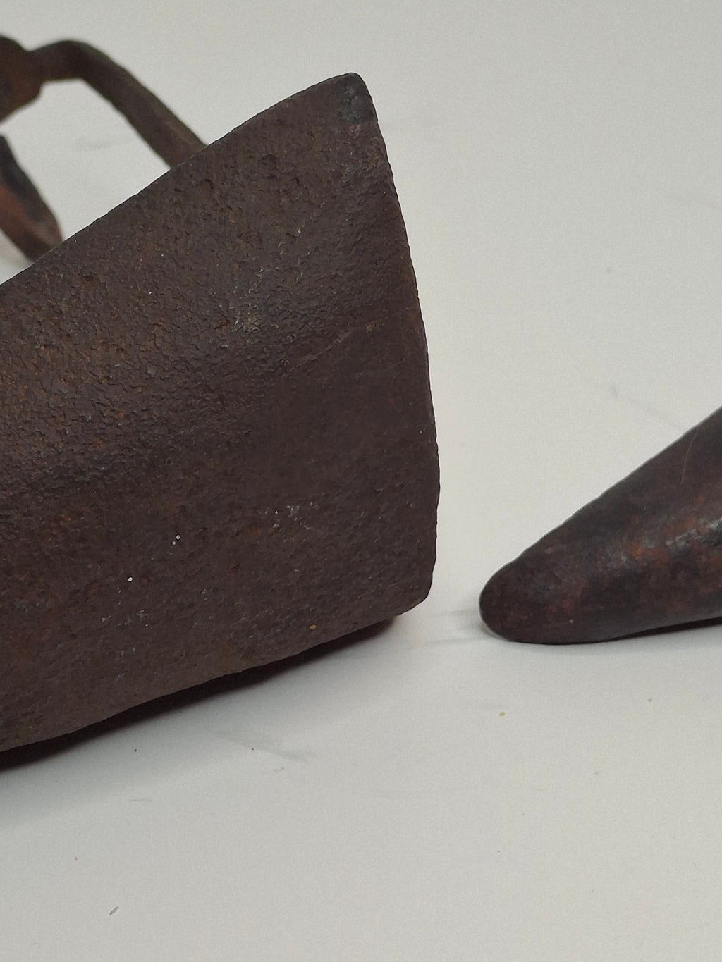 Museum Grade 18th C Hand Forged Wrought Iron Phoebe Lamp Double Crusie Cruise