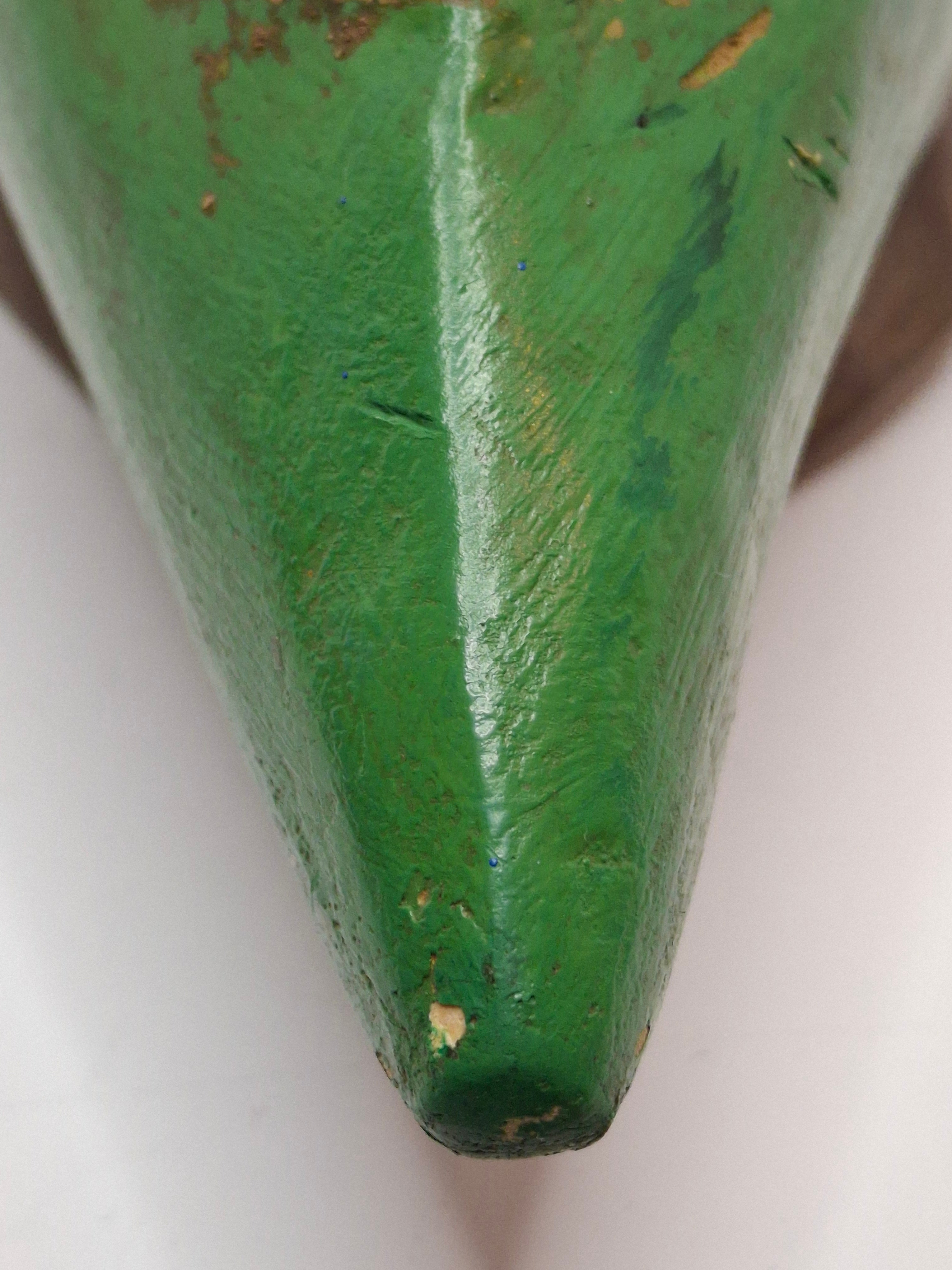 Authentic Baule Goli Kpan Ritual Mask Ivory Coast – Hand Carved Wood – 13.5" x 4"