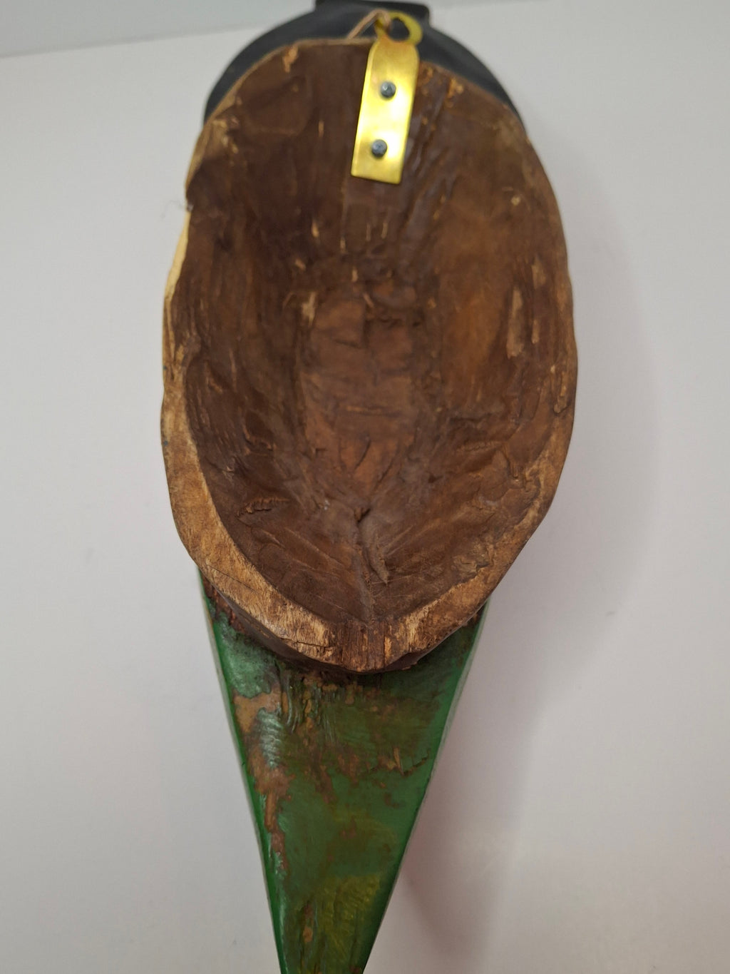 Authentic Baule Goli Kpan Ritual Mask Ivory Coast – Hand Carved Wood – 13.5" x 4"