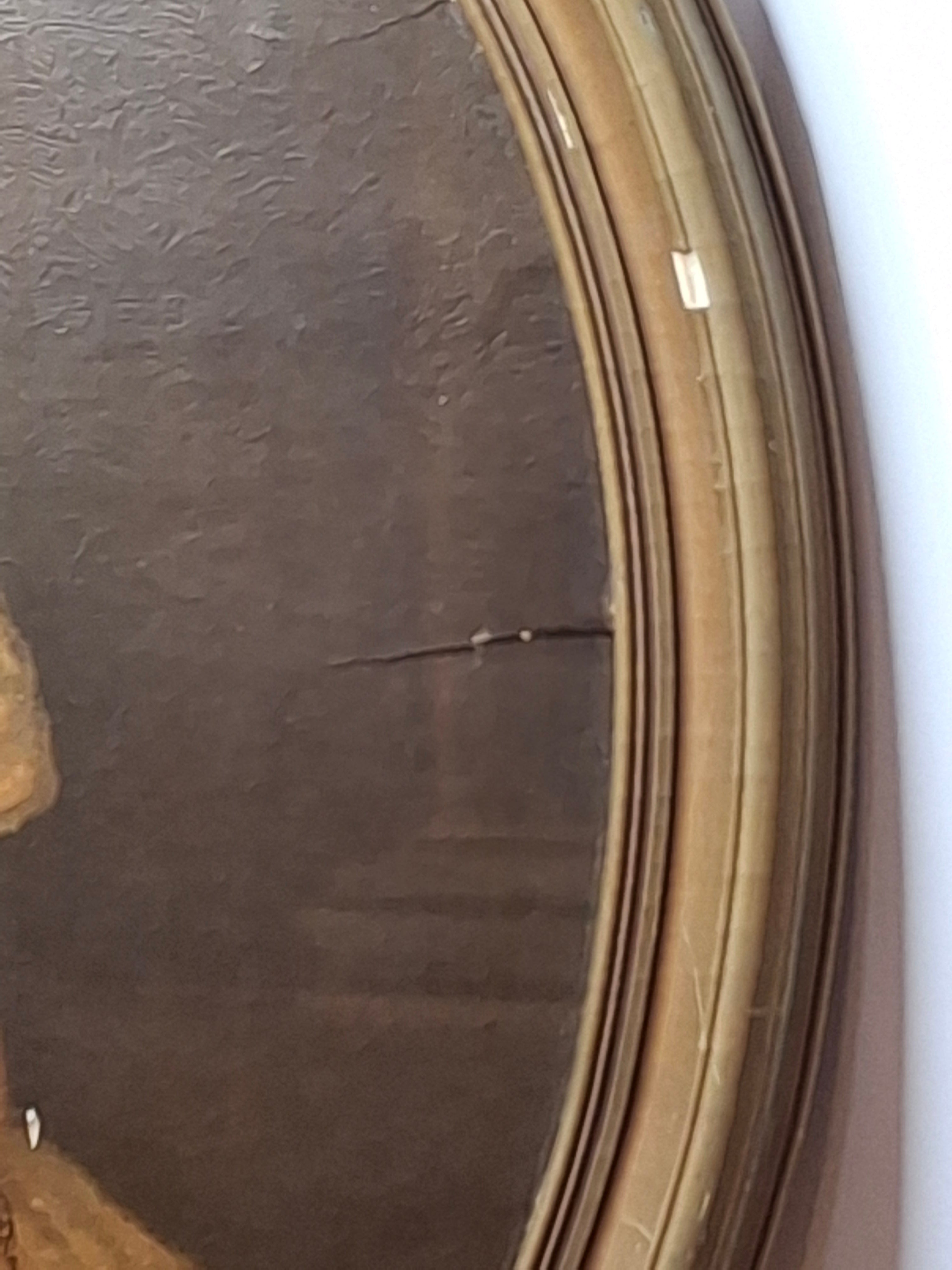 Victorian Oval Oil Portrait Painting - Young Woman Original Frame, As-Is