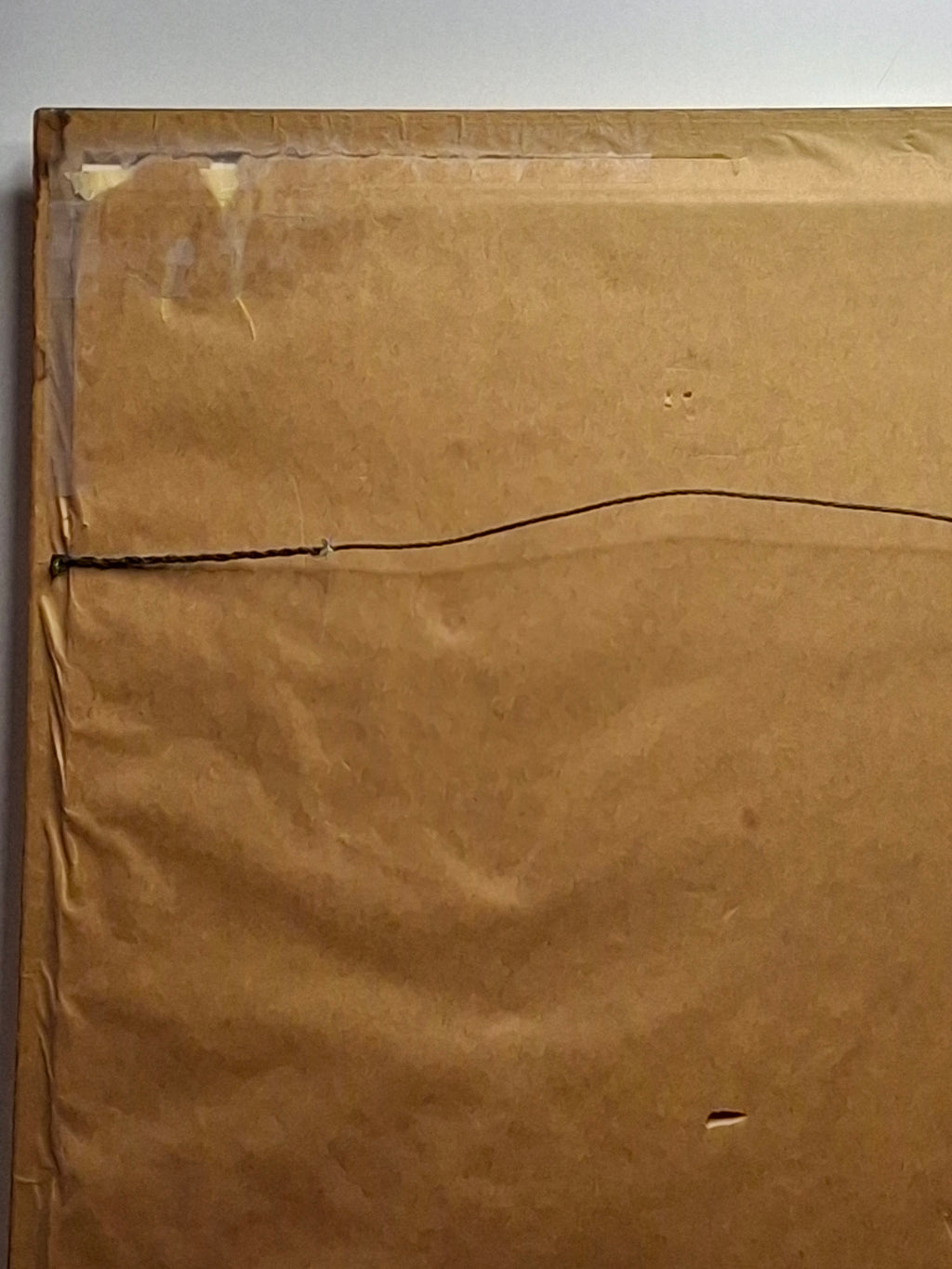 Antique 1885 Meiji-Era Japanese Kacho-e Silk Hanging Scroll: Blue Bird & Gardenia Flowers, Orchid Snow Studio Inscription, Provenance