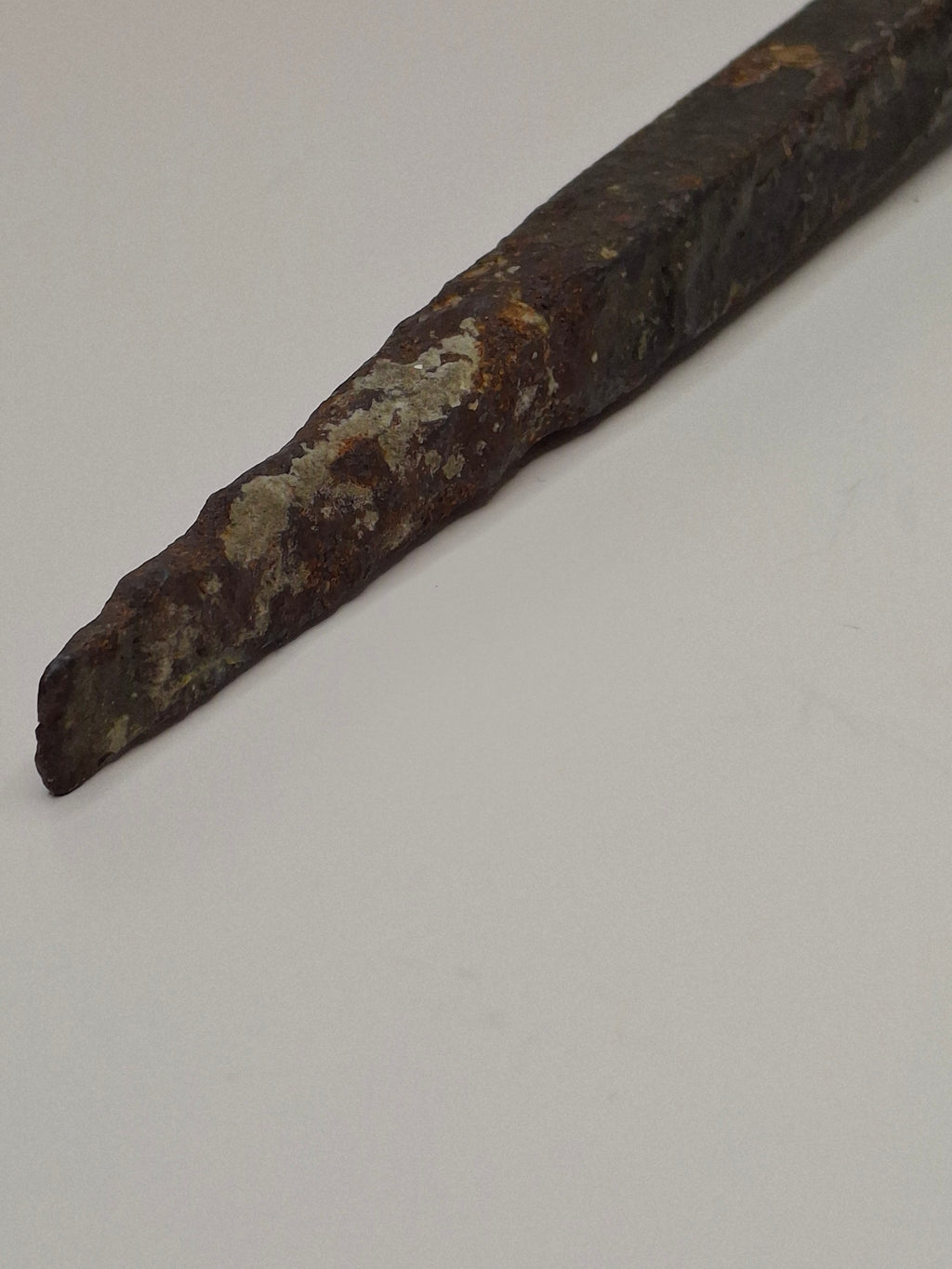 Antique Late 19th Century Primitive Hand-Forged Wrought Iron Boot Scraper 9.75"