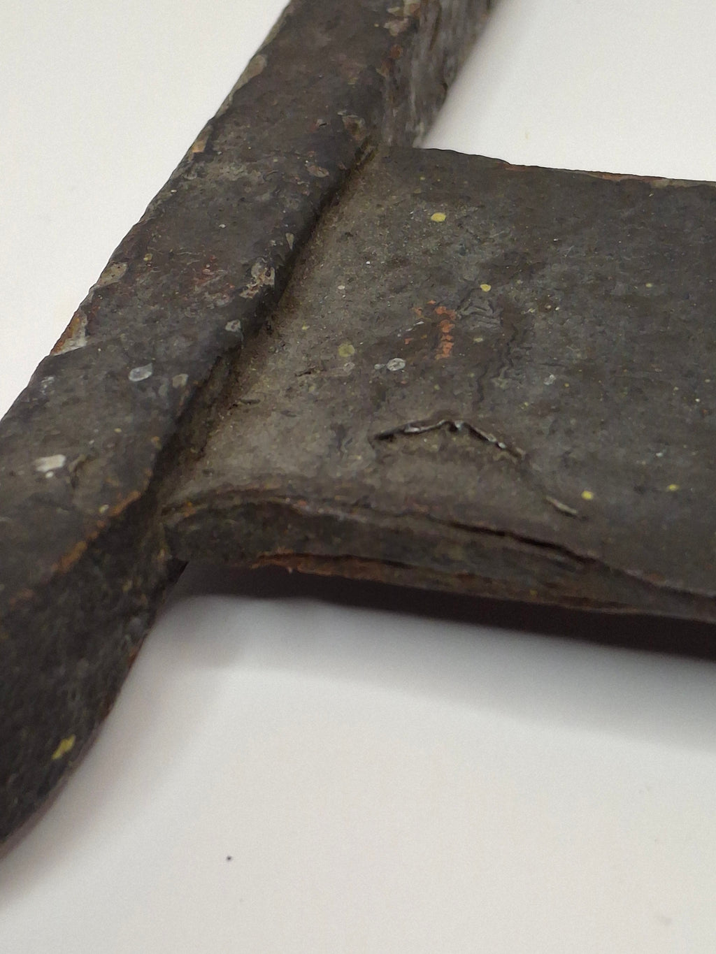 Antique Late 19th Century Primitive Hand-Forged Wrought Iron Boot Scraper 9.75"