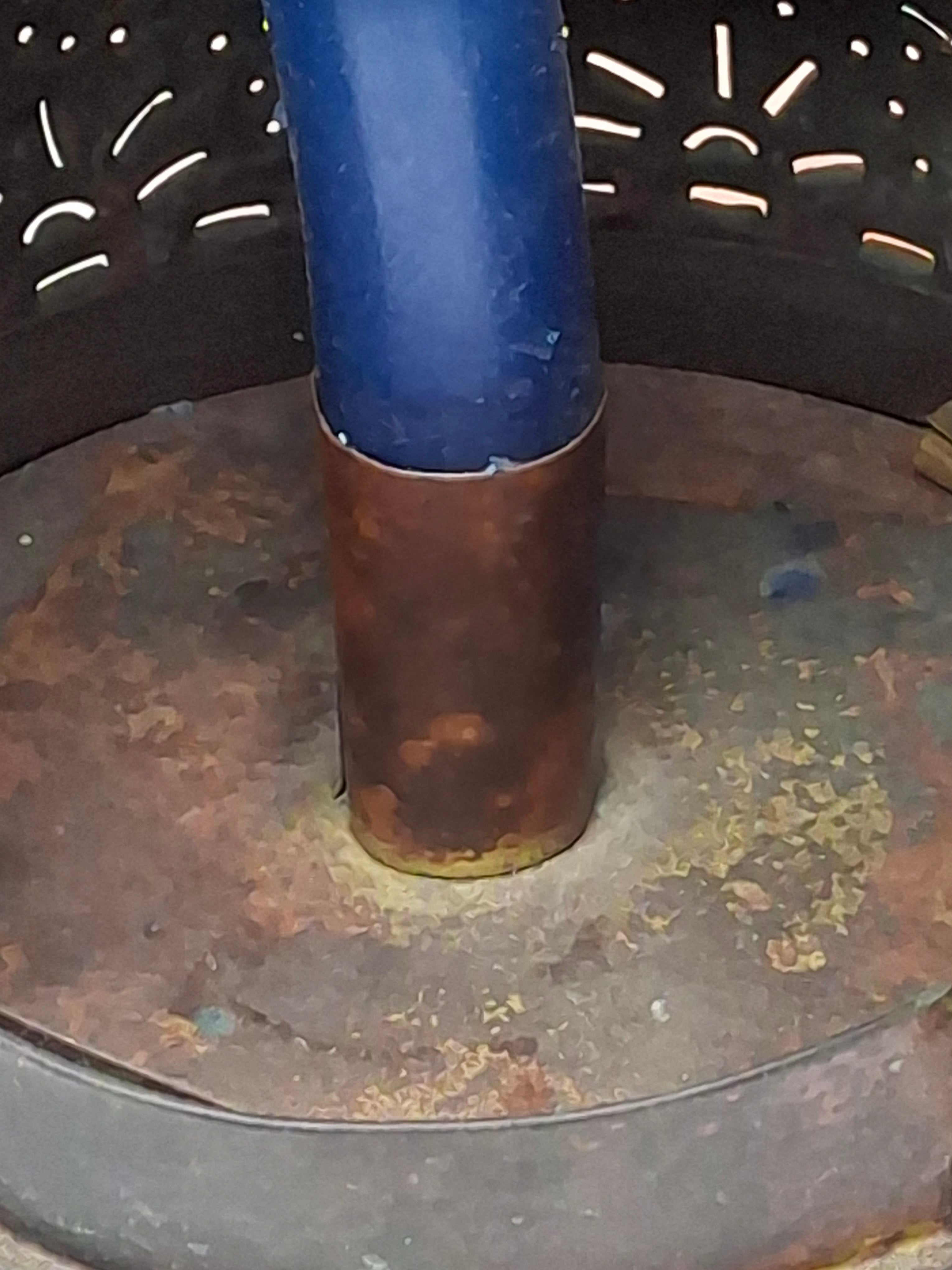 Antique 19th Century Pierced Tin Barn Candle Lantern Primitive Colonial