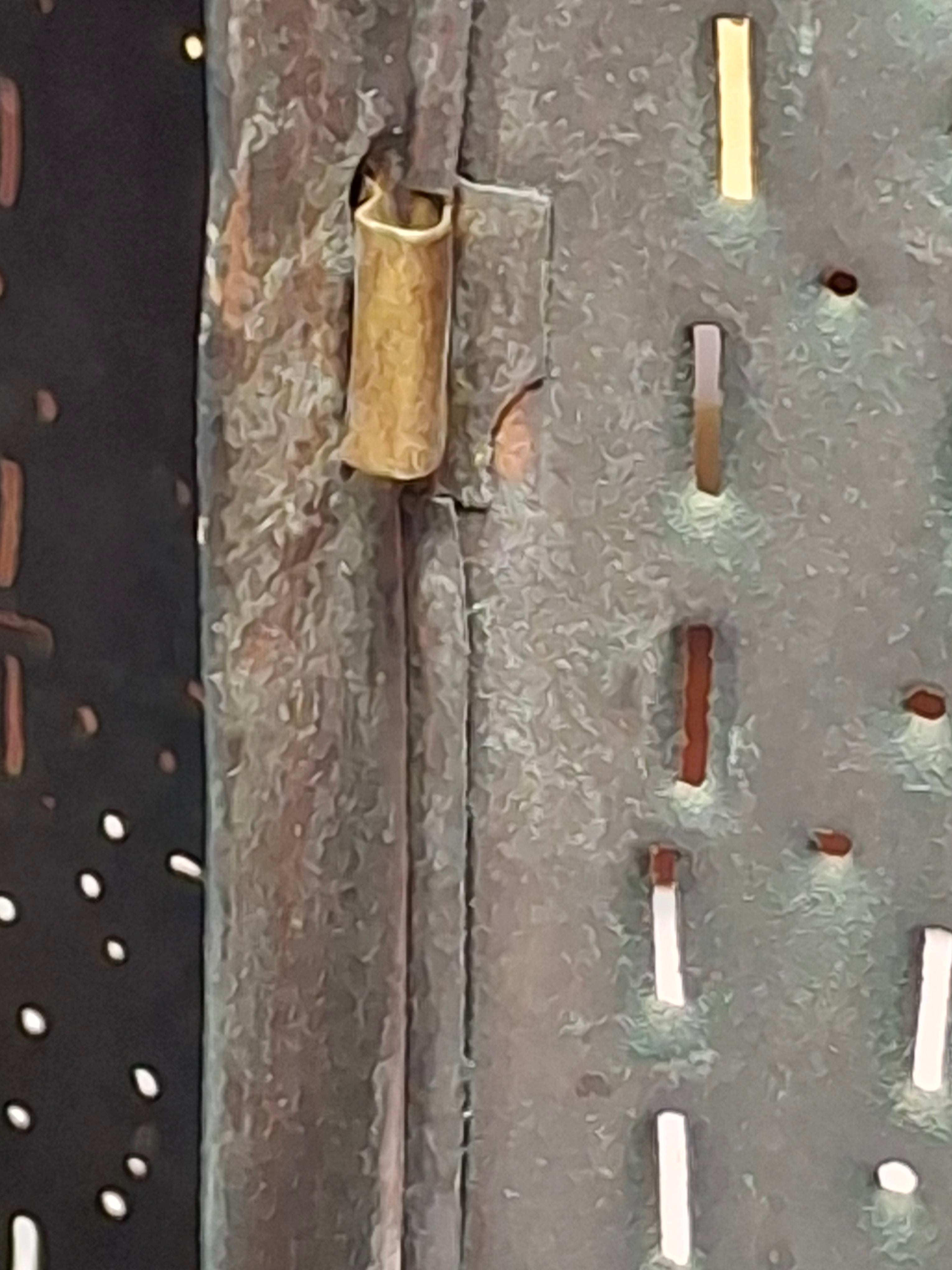 Antique 19th Century Pierced Tin Barn Candle Lantern Primitive Colonial