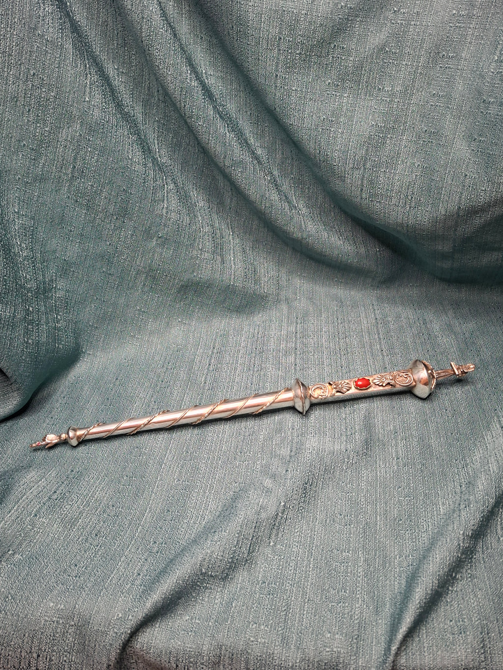 Antique 1844 Russian Imperial Silver Torah Pointer Yad by Sazikov, St. Petersburg
