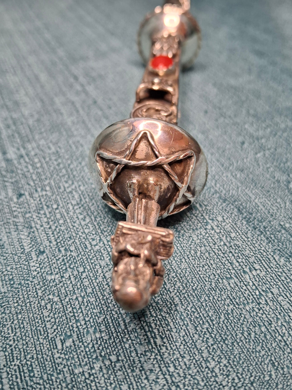 Antique 1844 Russian Imperial Silver Torah Pointer Yad by Sazikov, St. Petersburg