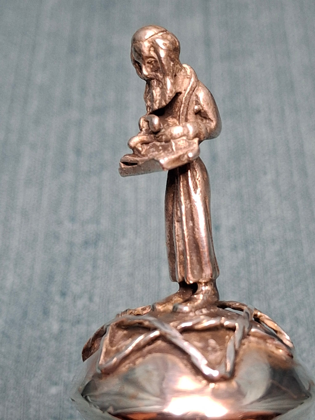 Antique 1844 Russian Imperial Silver Torah Pointer Yad by Sazikov, St. Petersburg