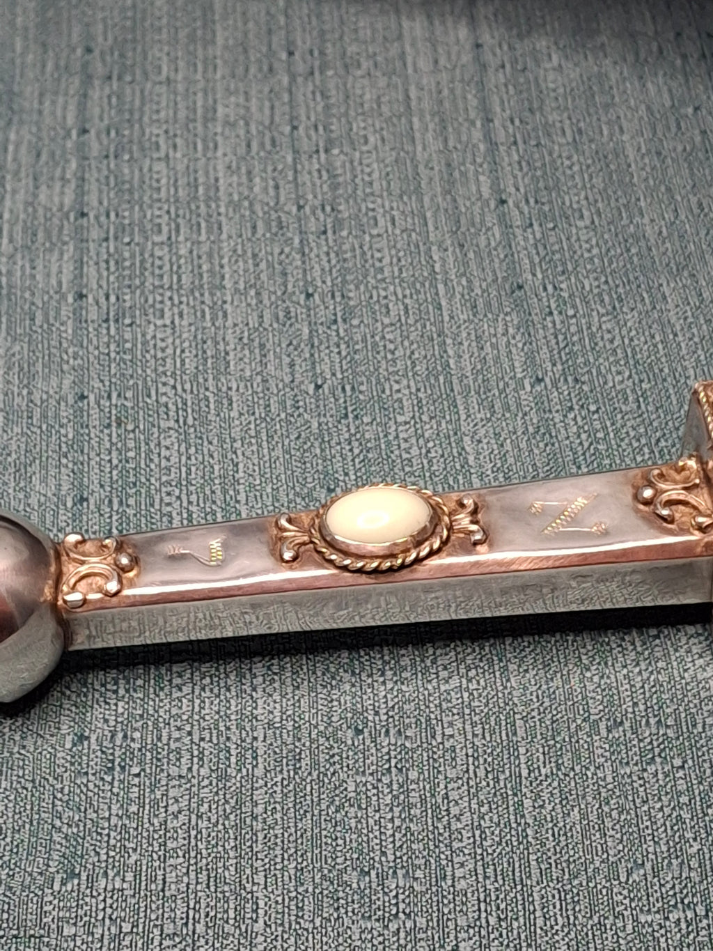 Rare Museum Quality Antique Warsaw Russian Empire Silver Torah Pointer (Yad) with Integrated Besamim Spice Box, Hallmarked 1878 by Assayer Josef Sosnkowski (OC), 84 Zolotniki, Warsaw Horse Head Mark