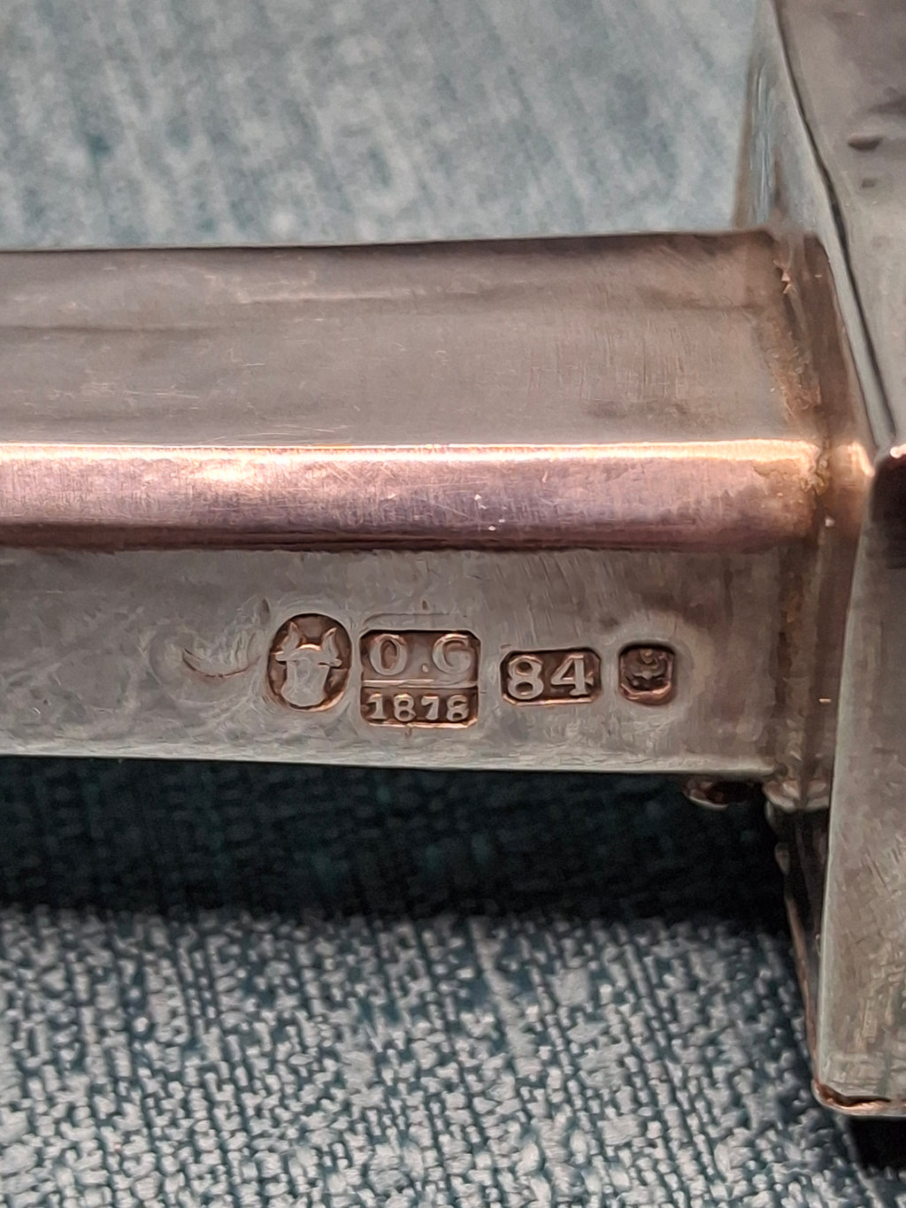 Rare Museum Quality Antique Warsaw Russian Empire Silver Torah Pointer (Yad) with Integrated Besamim Spice Box, Hallmarked 1878 by Assayer Josef Sosnkowski (OC), 84 Zolotniki, Warsaw Horse Head Mark