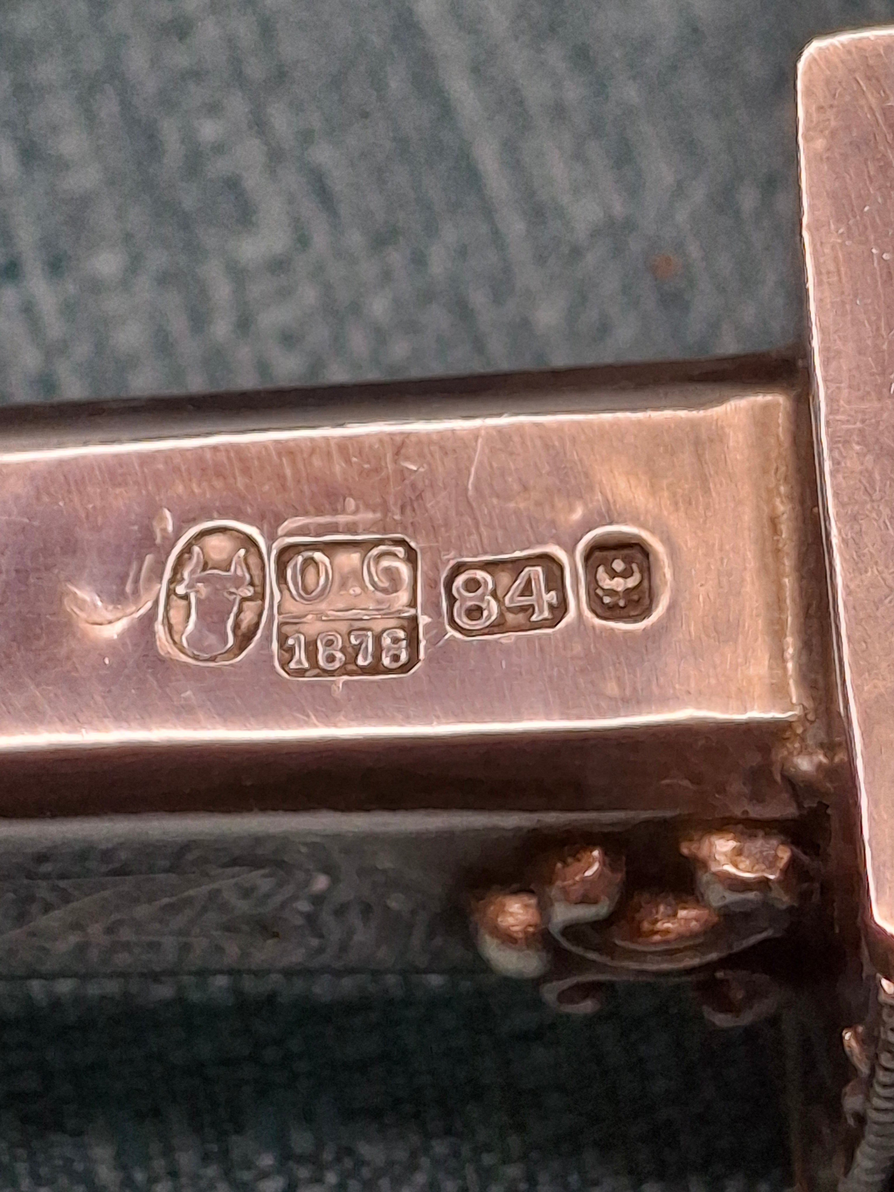 Rare Museum Quality Antique Warsaw Russian Empire Silver Torah Pointer (Yad) with Integrated Besamim Spice Box, Hallmarked 1878 by Assayer Josef Sosnkowski (OC), 84 Zolotniki, Warsaw Horse Head Mark