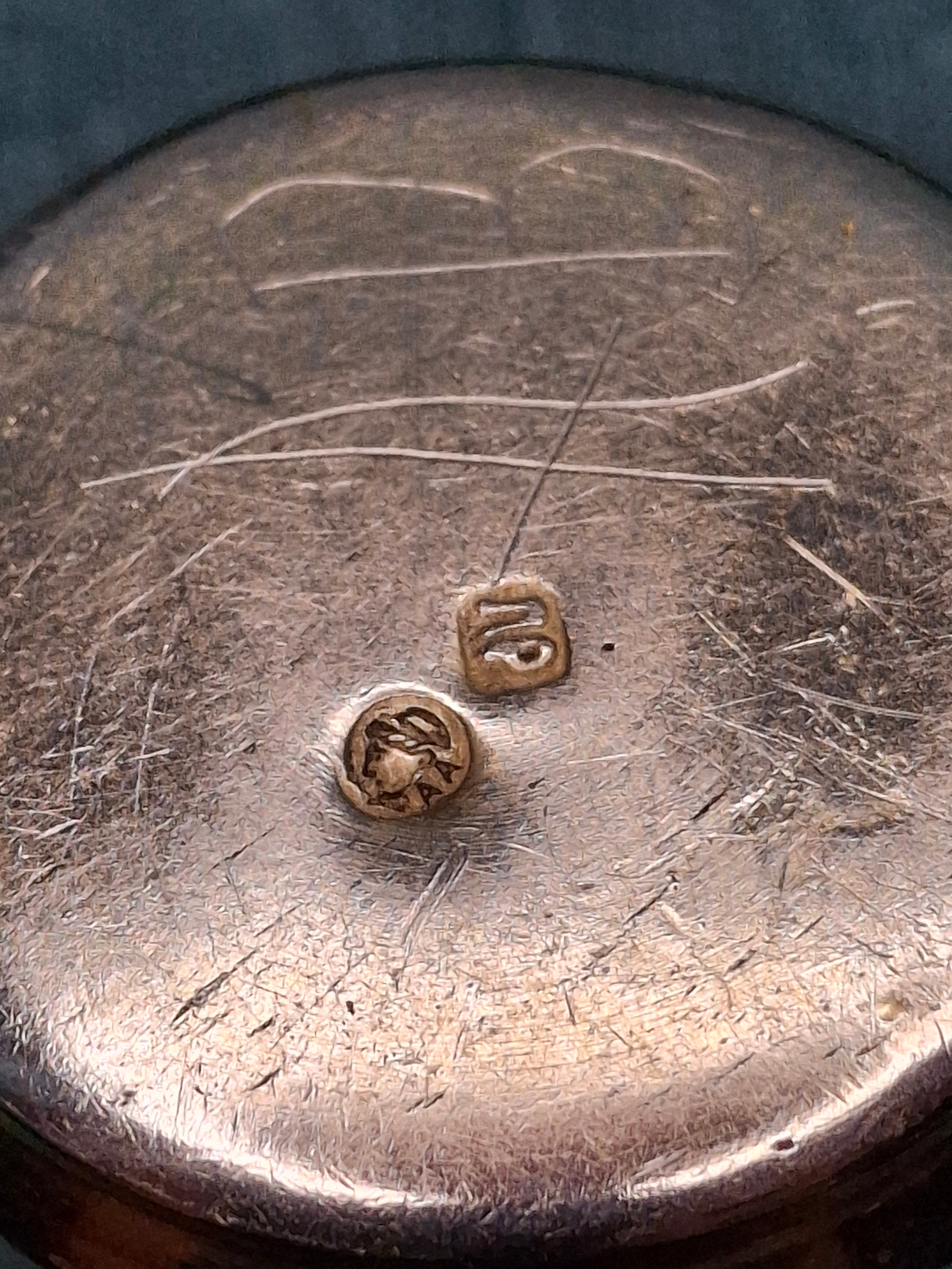 Antique Imperial Russian 84 Zolotnik Silver Kiddush Cup, Rare Vilnius Hallmark by Assayer Artsybashev, Circa 1898-1899, Engraved Architectural and Floral Motifs